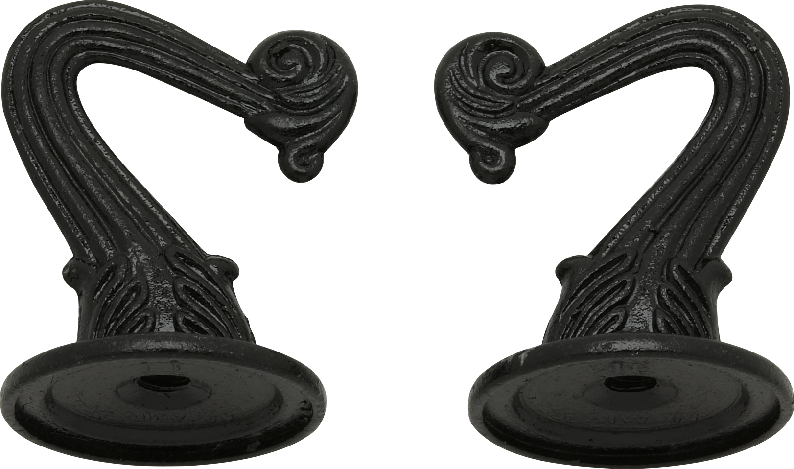 BLK FIN METAL HOOKS & HDWE - 90-452