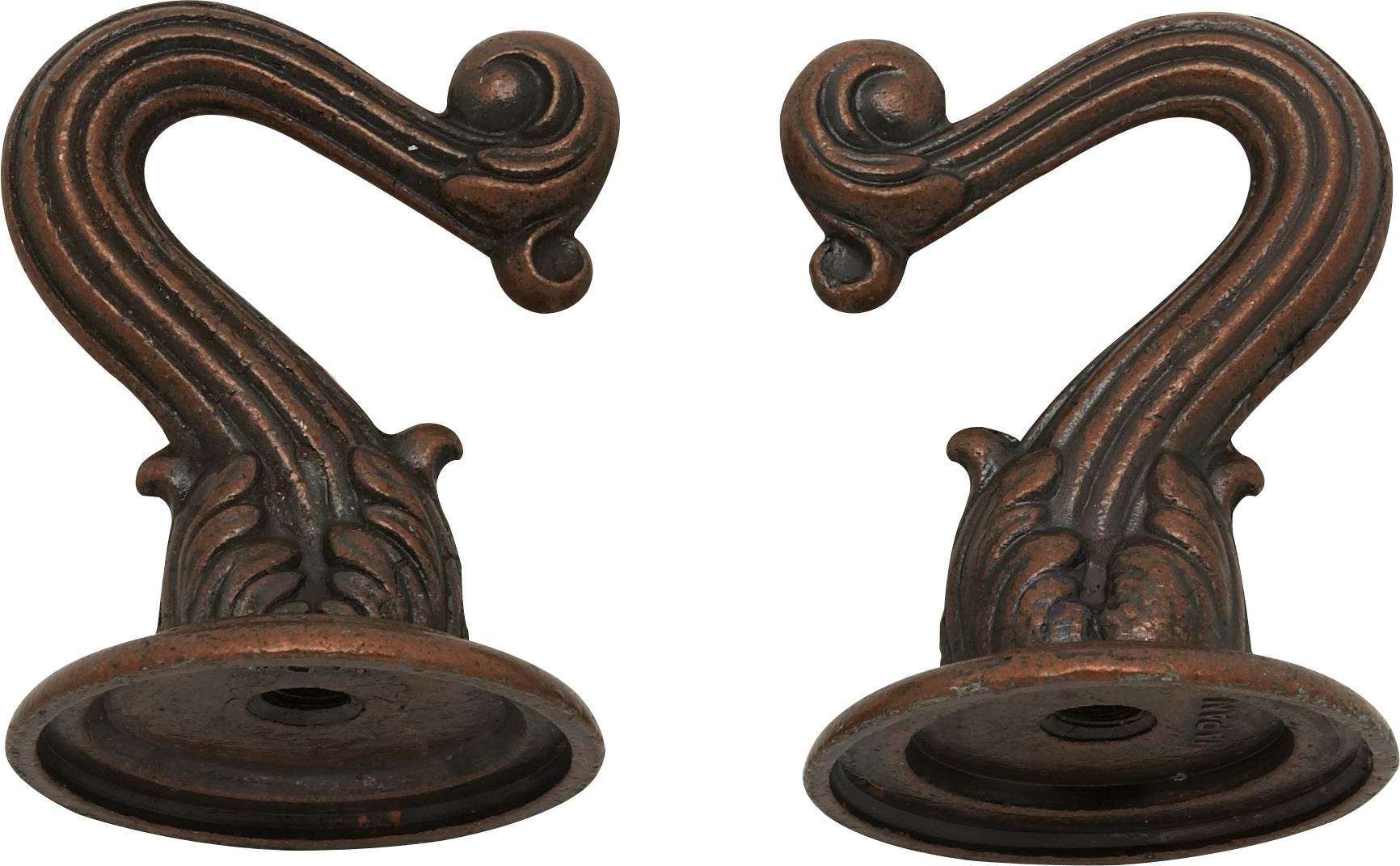 2 ANT COPP FIN HOOKS & HDWE - 90-453