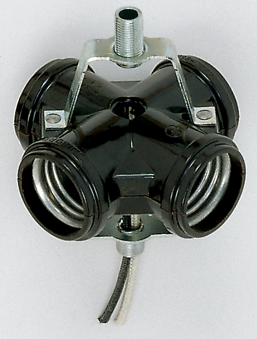 4 LITE CLUSTER W/12" LEADS - 90-464