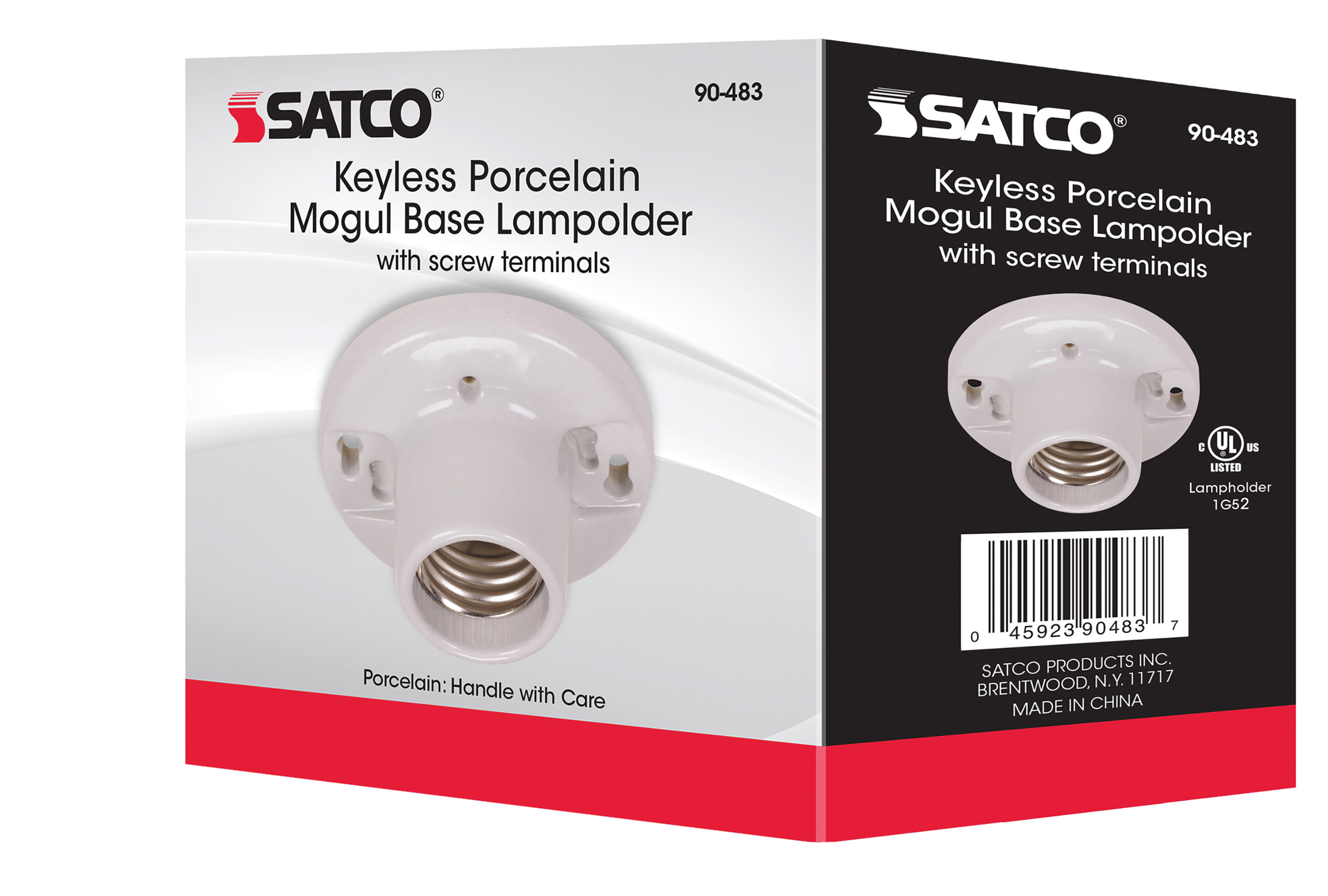 MOGUL BASE KEYLESS PORCELAIN - 90-483