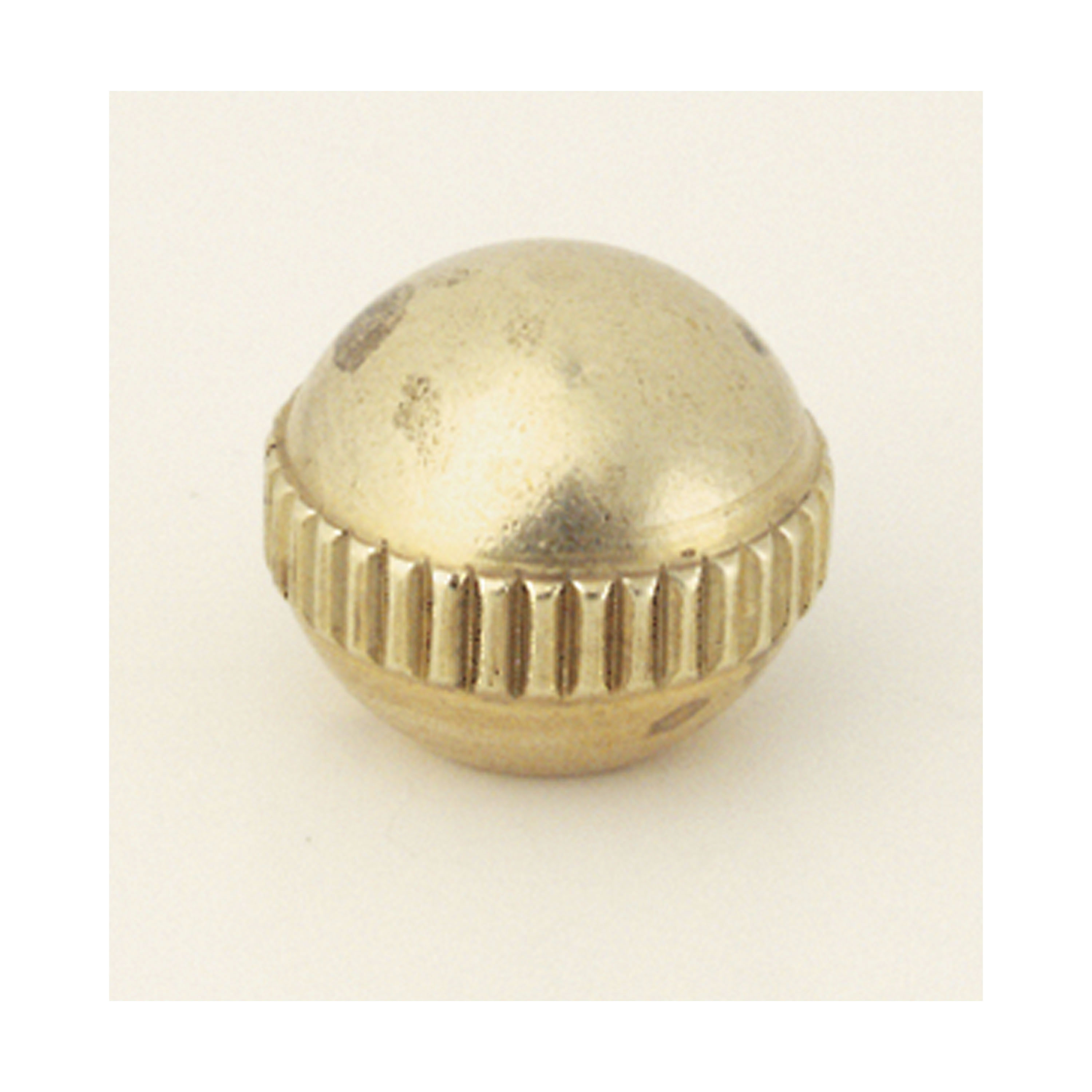 8/32 KNURLED BRASS BALL - 90-711