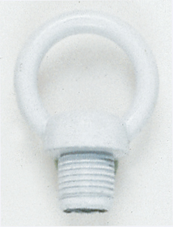 1" MALE LOOP 1/8 IP WHITE - 90-721