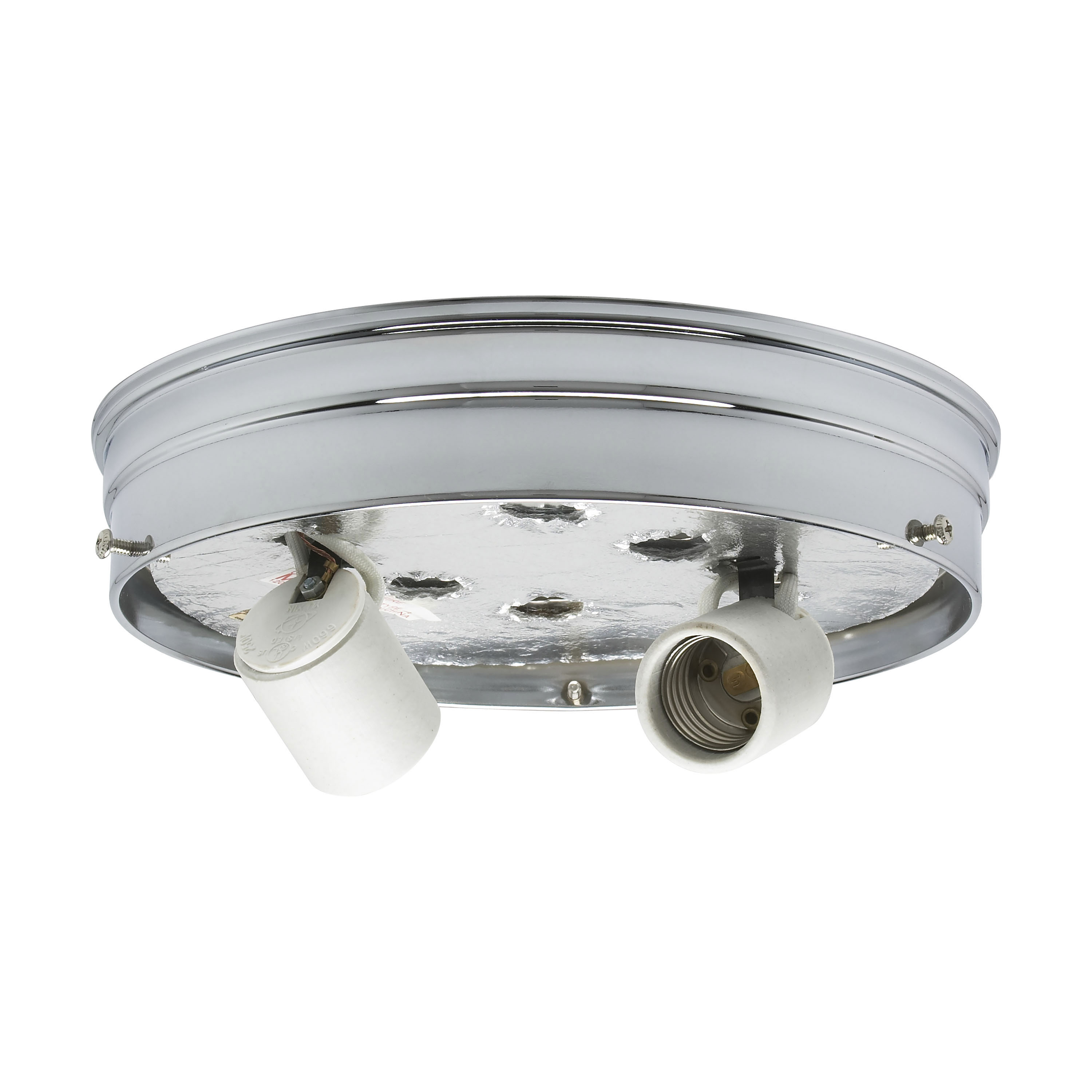 8" WIRED 2 LGT PAN CHR FIN - 90-757