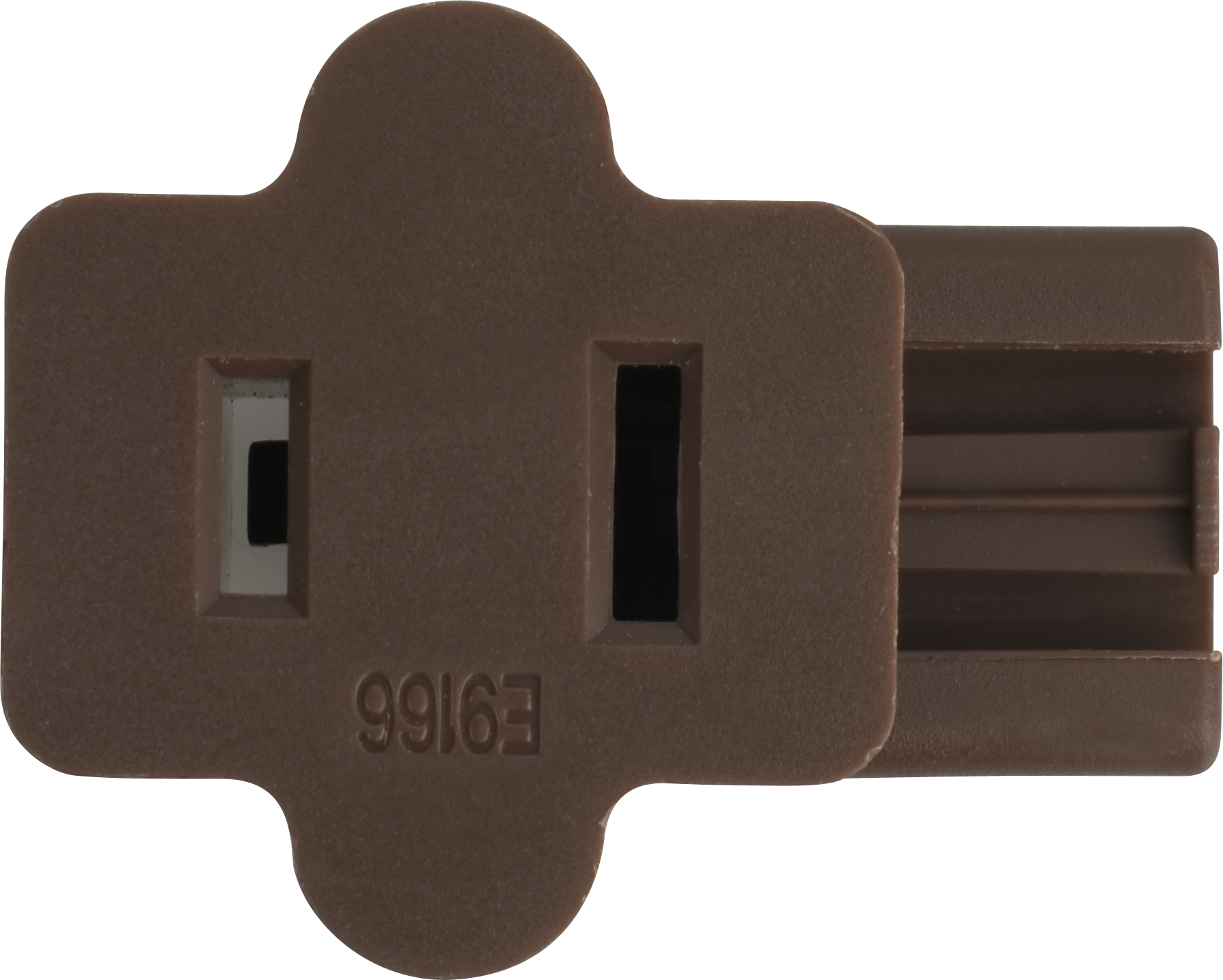 BROWN FEMALE POL. GILBERT PLUG - 90-793
