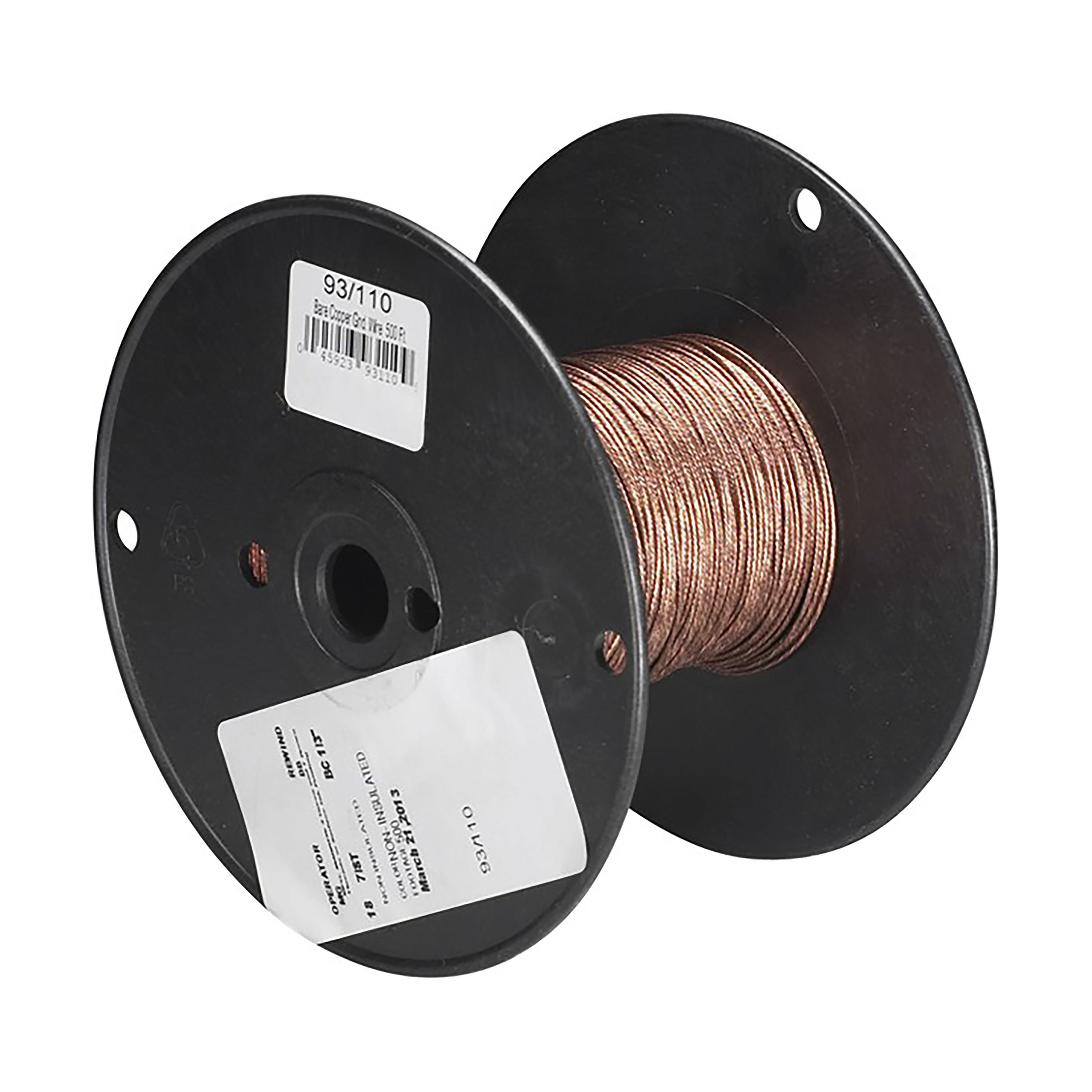 BARE COPPER GRNDING WIRE 500' - 93-110