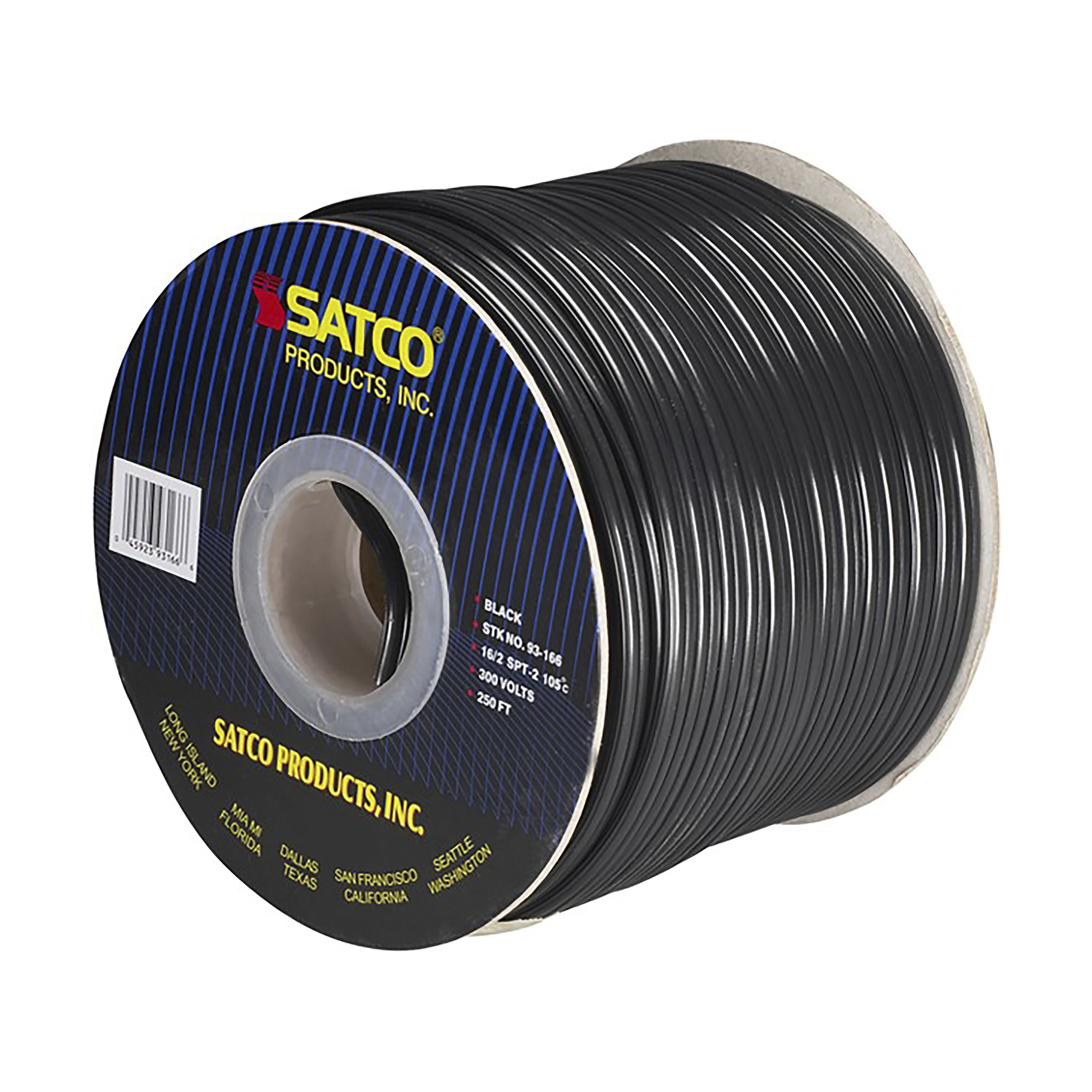 250 FT. 16/2/SPT/2 BLACK - 93-166