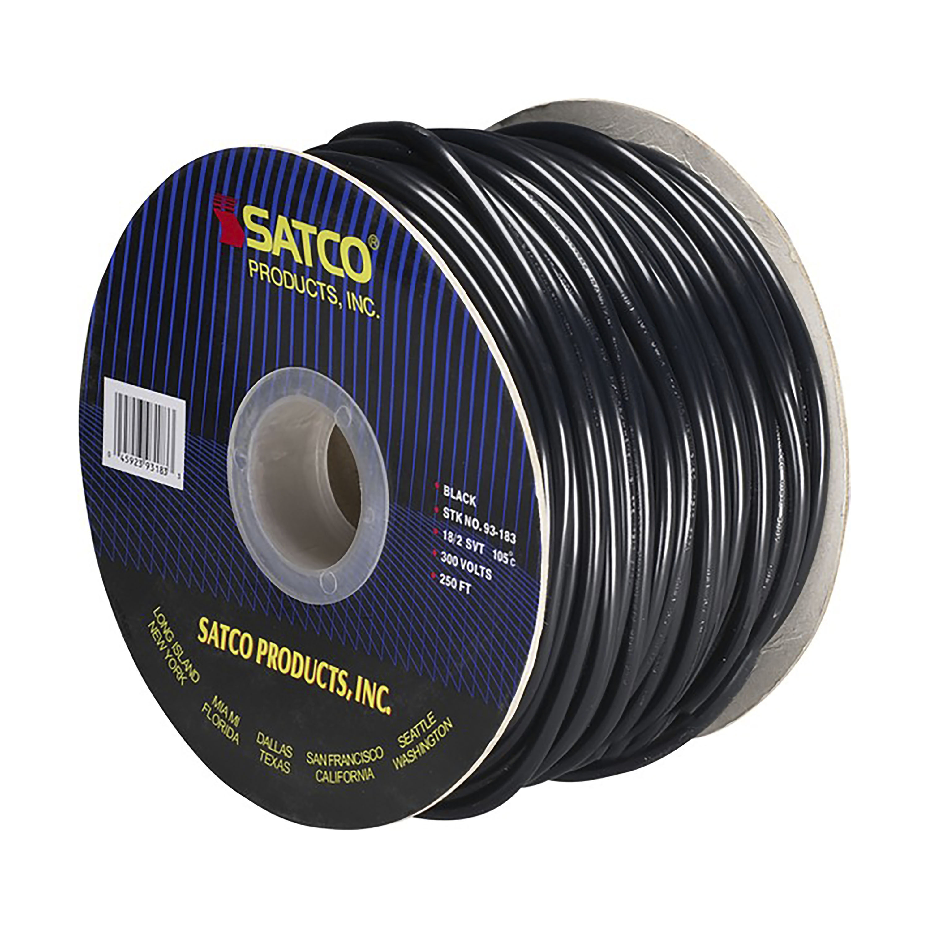 18/2 SVT BLACK PULLEY CORD - 93-183