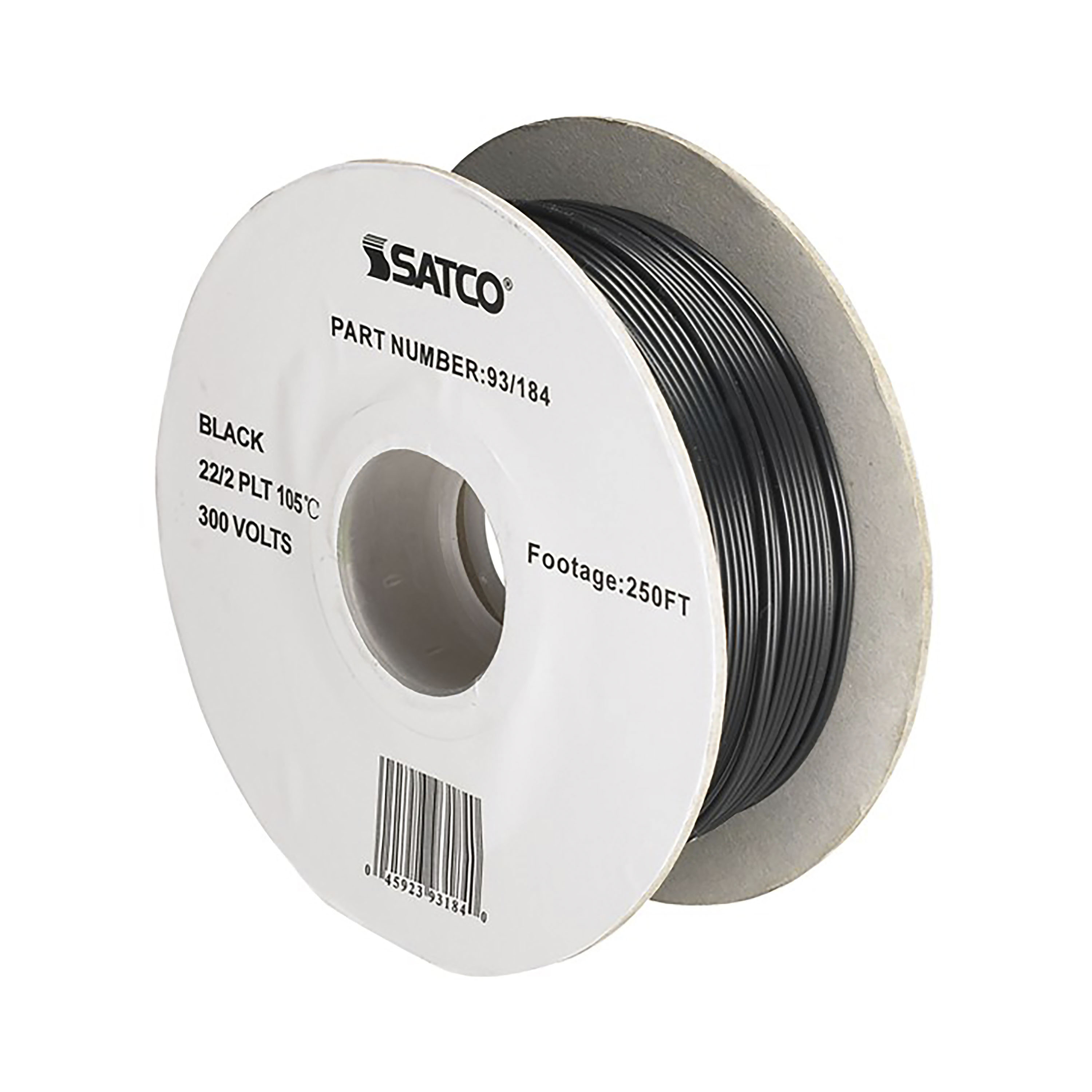 22/2 BLACK WIRE 250 FT. - 93-184