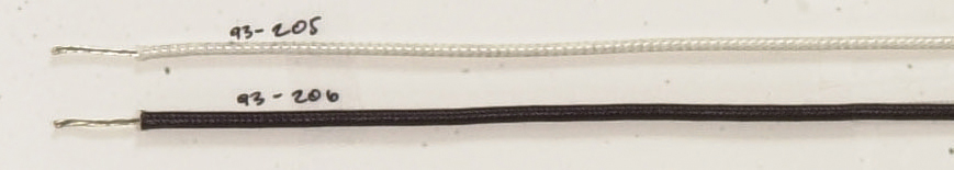 WHITE 18/1 SF1 STRANDED 250' - 93-205