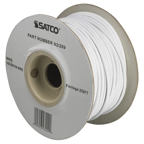 #18/2 WHITE RAYON 250' SPOOLS - 93-209