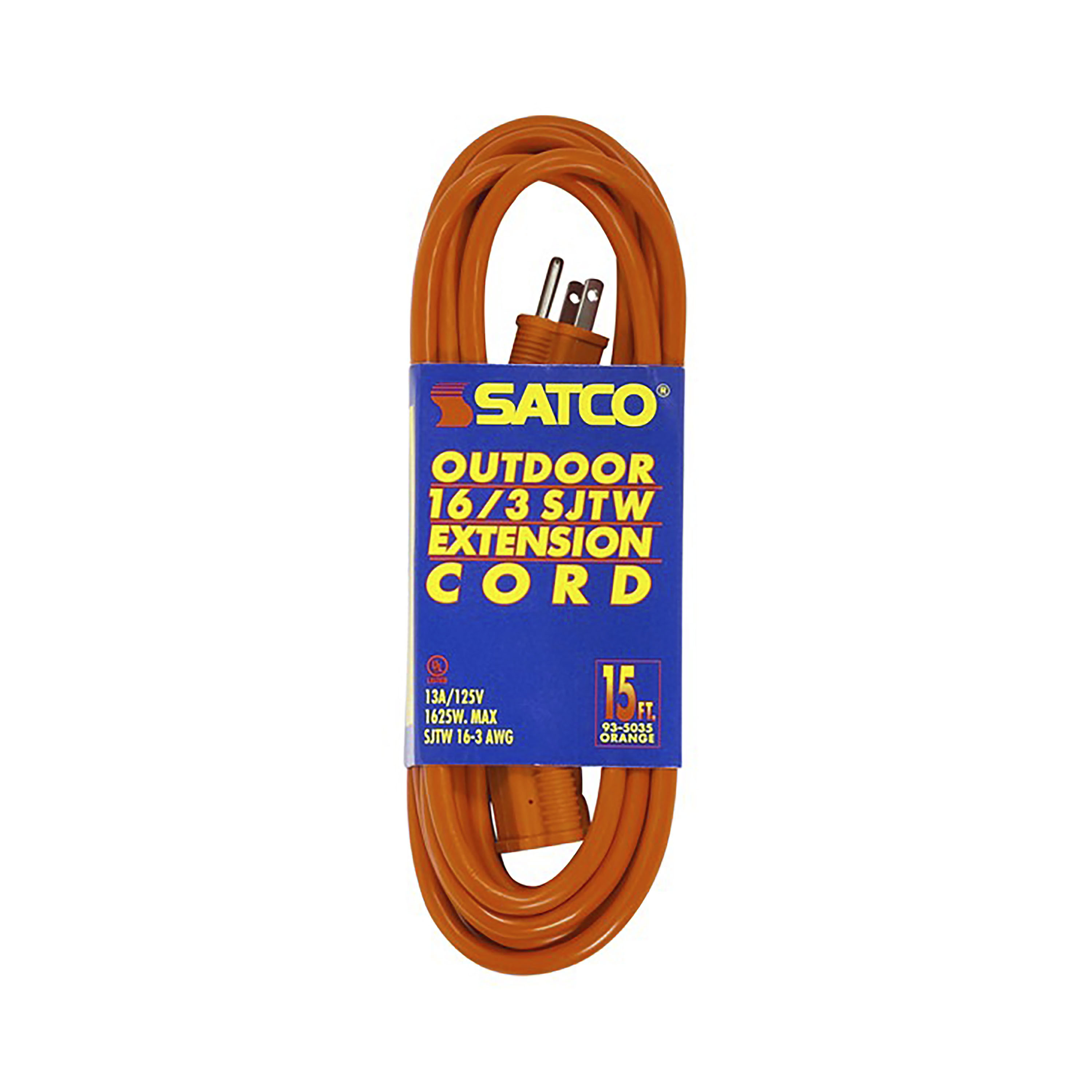 15 FT 16-3 SJTW ORANGE OUTDOOR - 93-5035