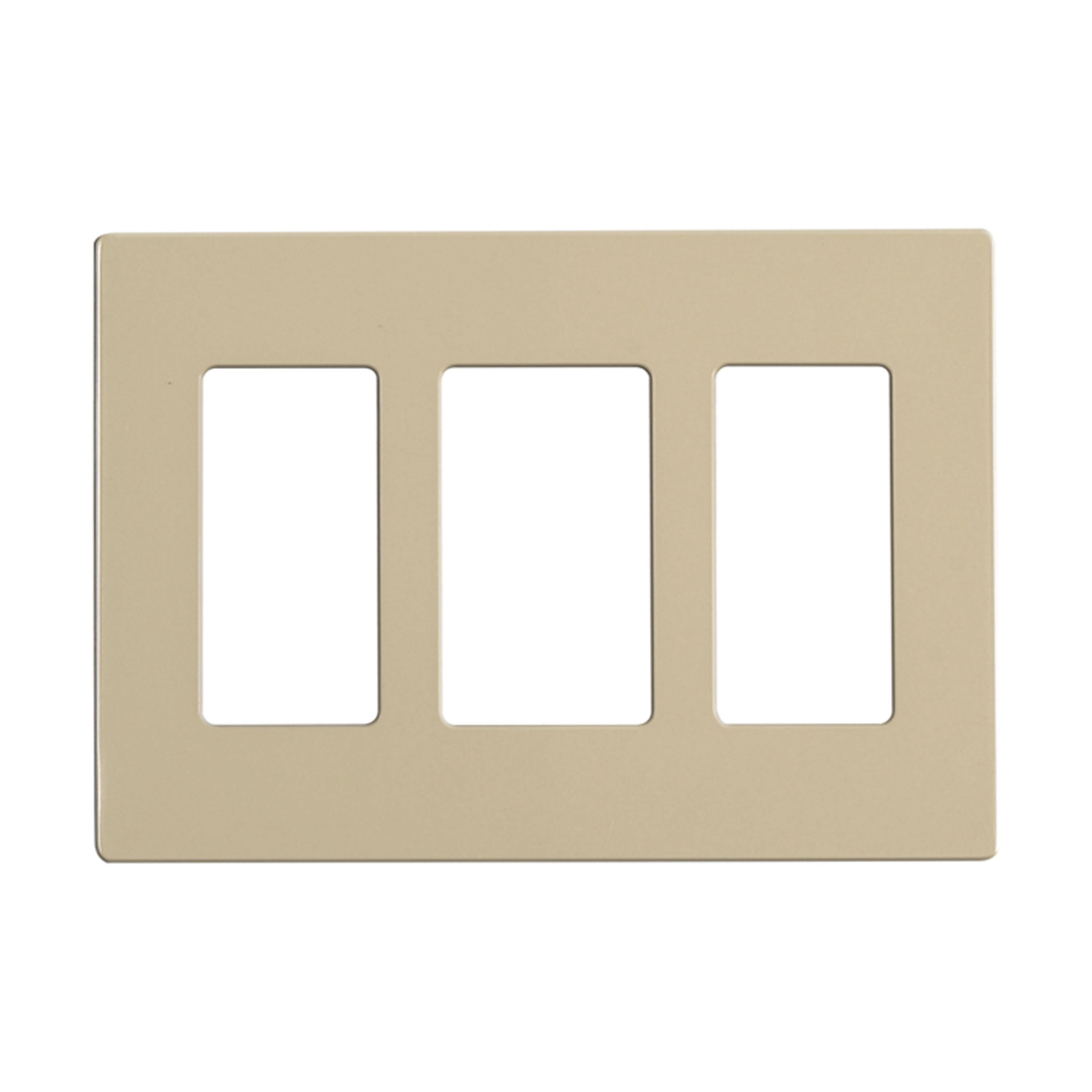 CLARO 3 GANG WALLPLATE AL - 96-323