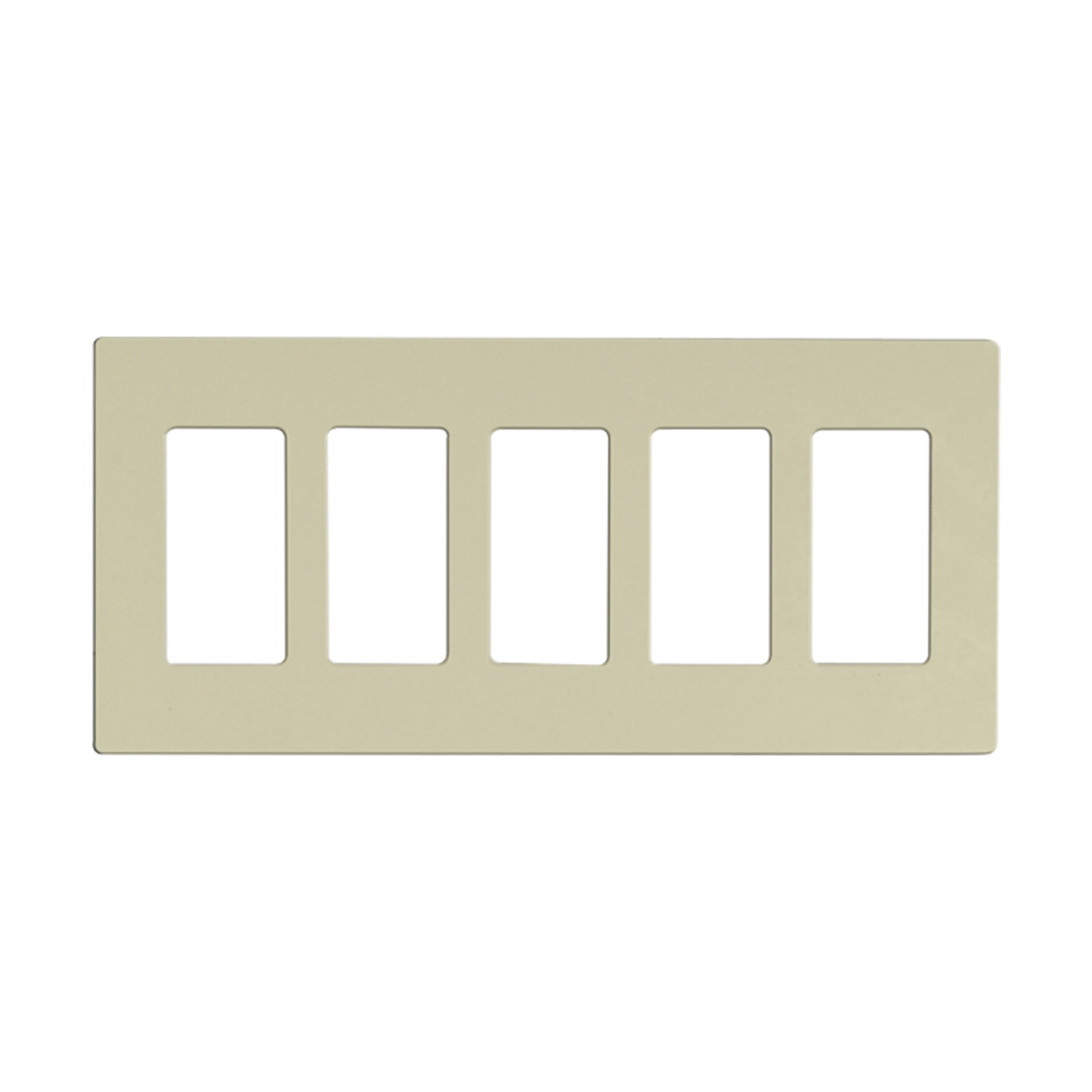 CLARO 5 GANG WALLPLATE AL - 96-523