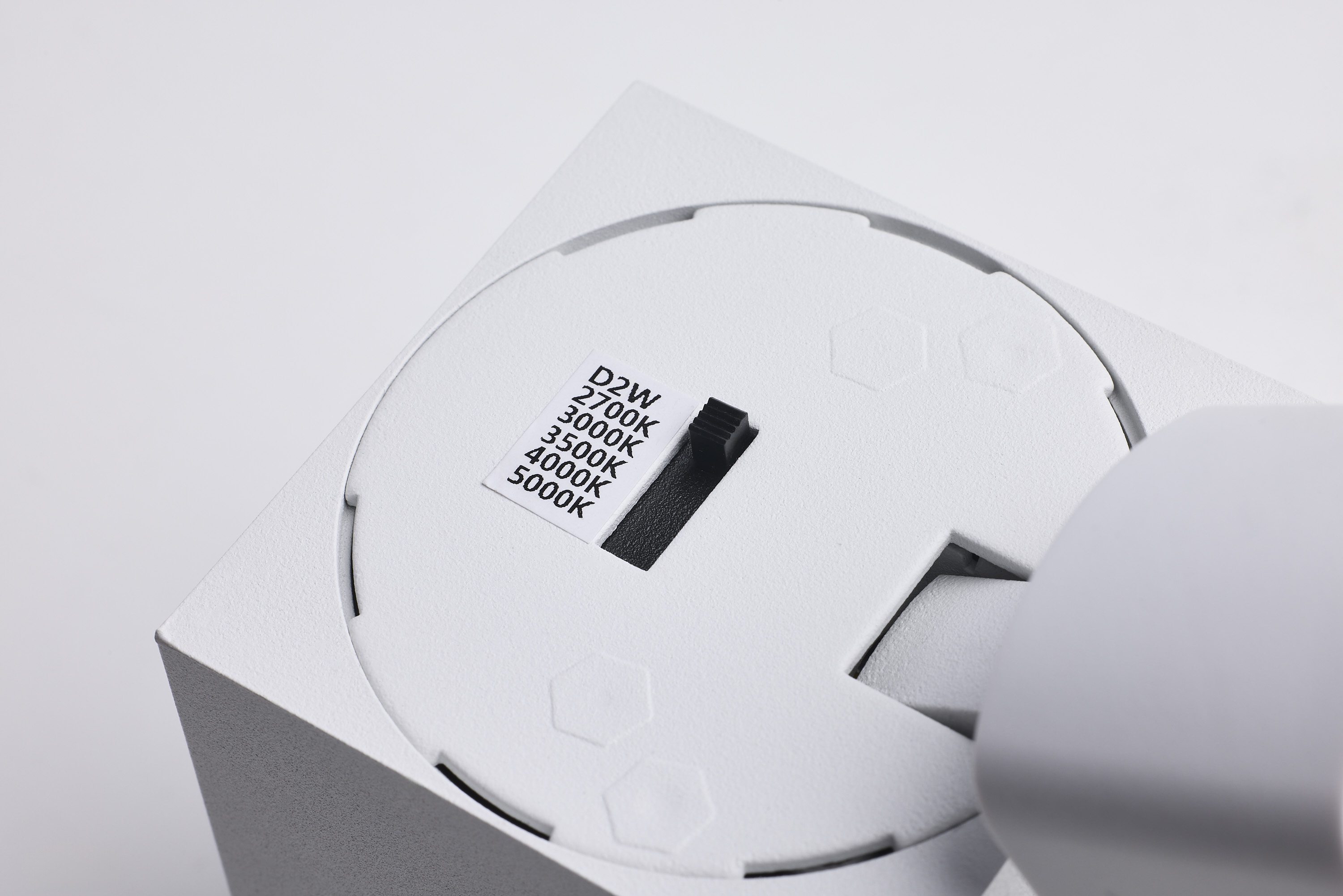 8W SQUARE D2W 6CCT WHITE 36' - JH5051