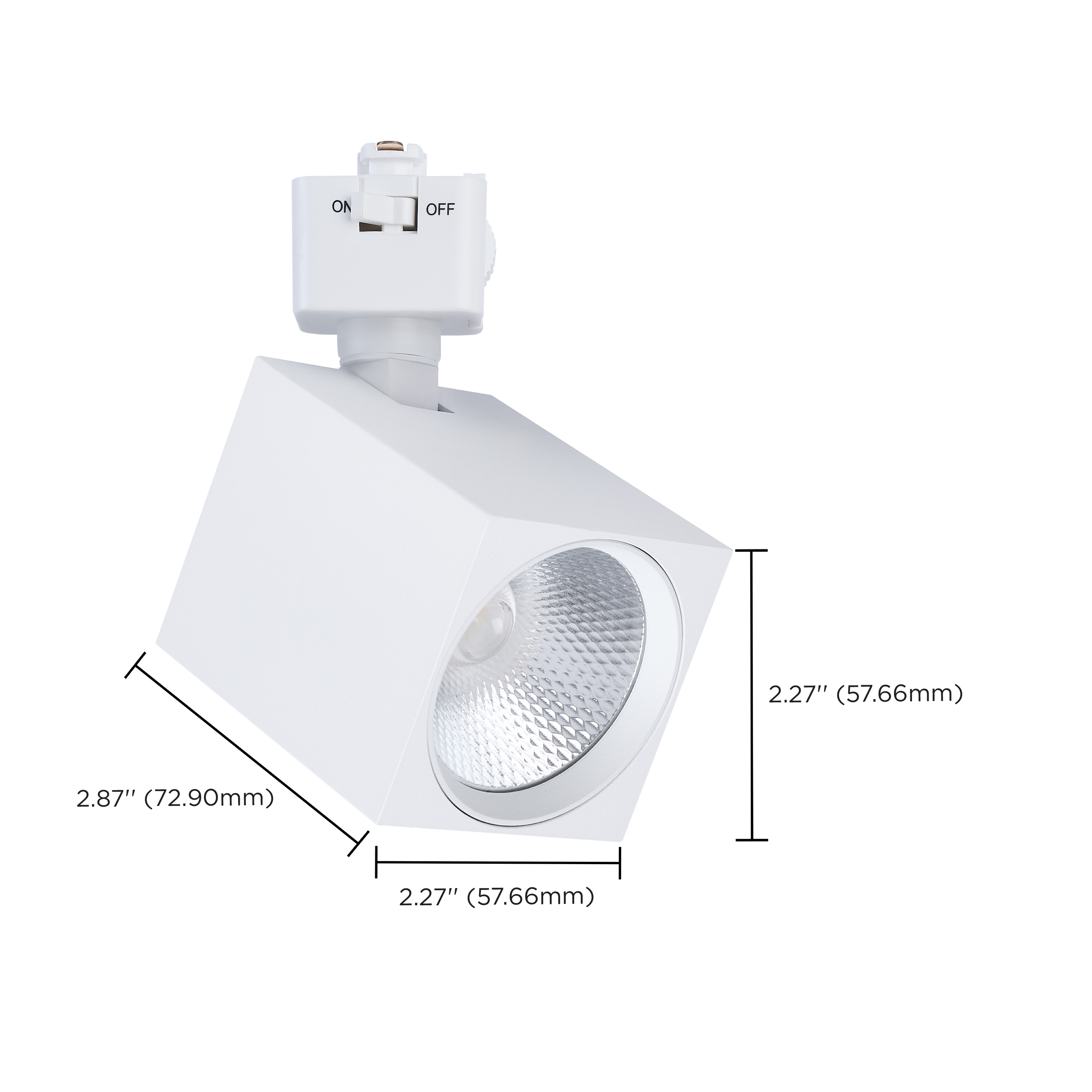 8W SQUARE D2W 6CCT WHITE 48' - JH5054