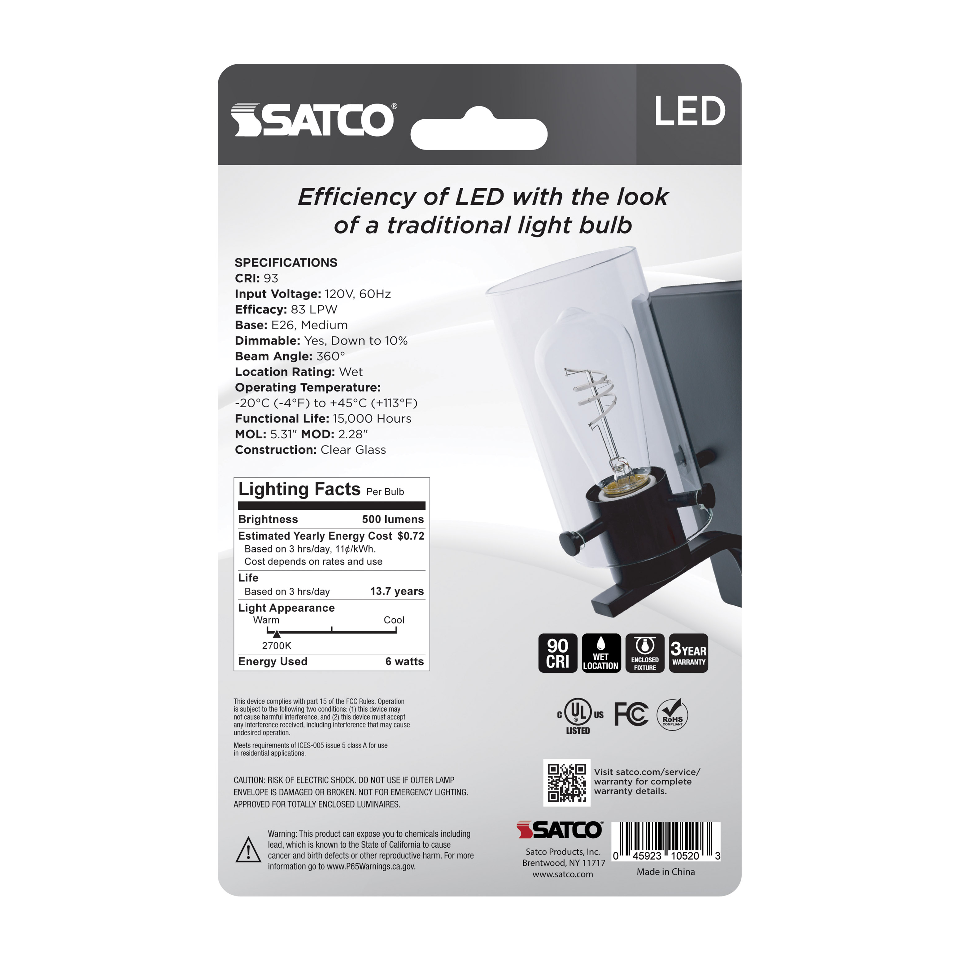 6ST19/CL/LED-GF/COIL/927/1CD - S10520