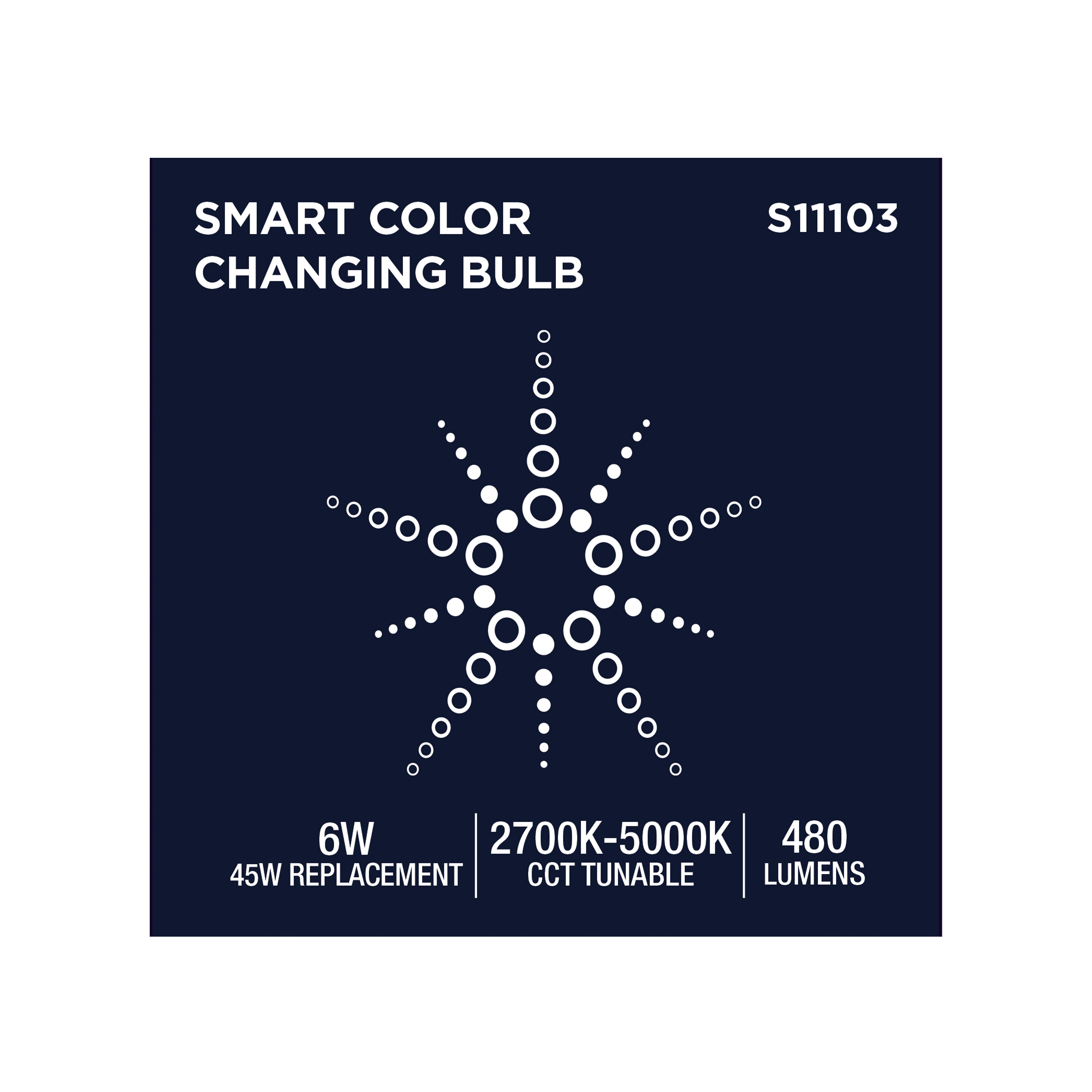 R20/6W/LED/RGBTW/SF - S11103