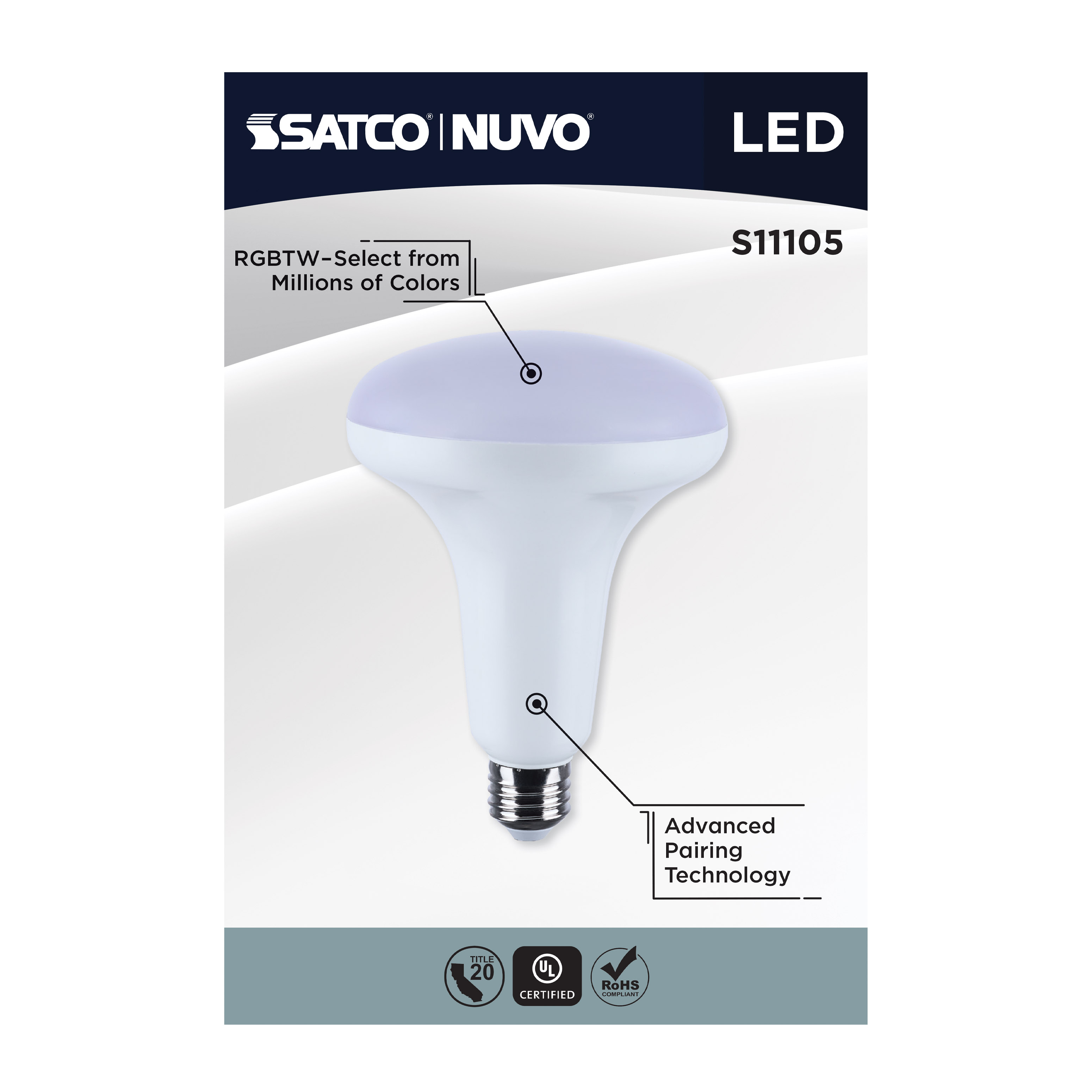 BR40/12W/LED/RGBTW/SF - S11105