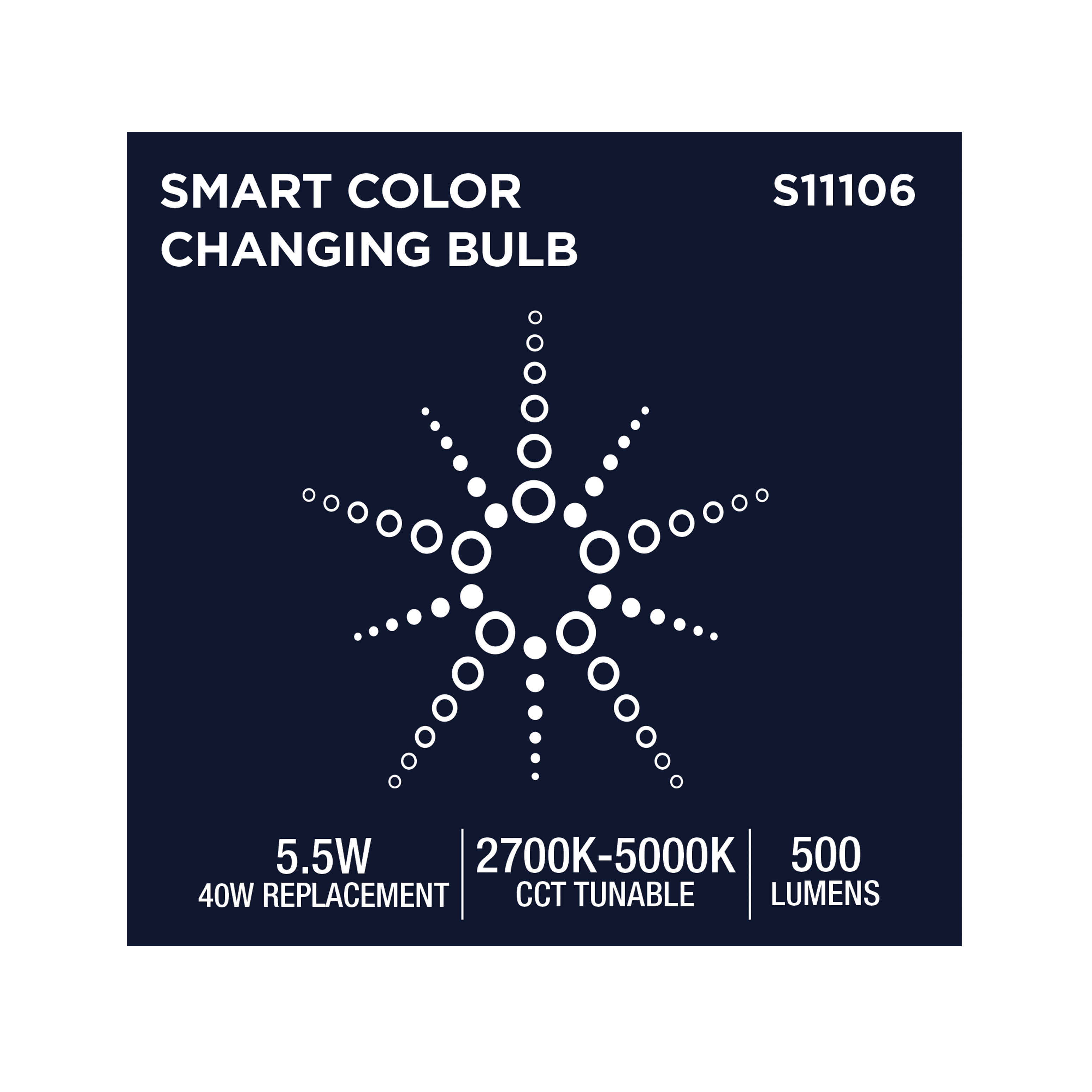 PAR20/5.5W/LED/RGBTW/SF - S11106