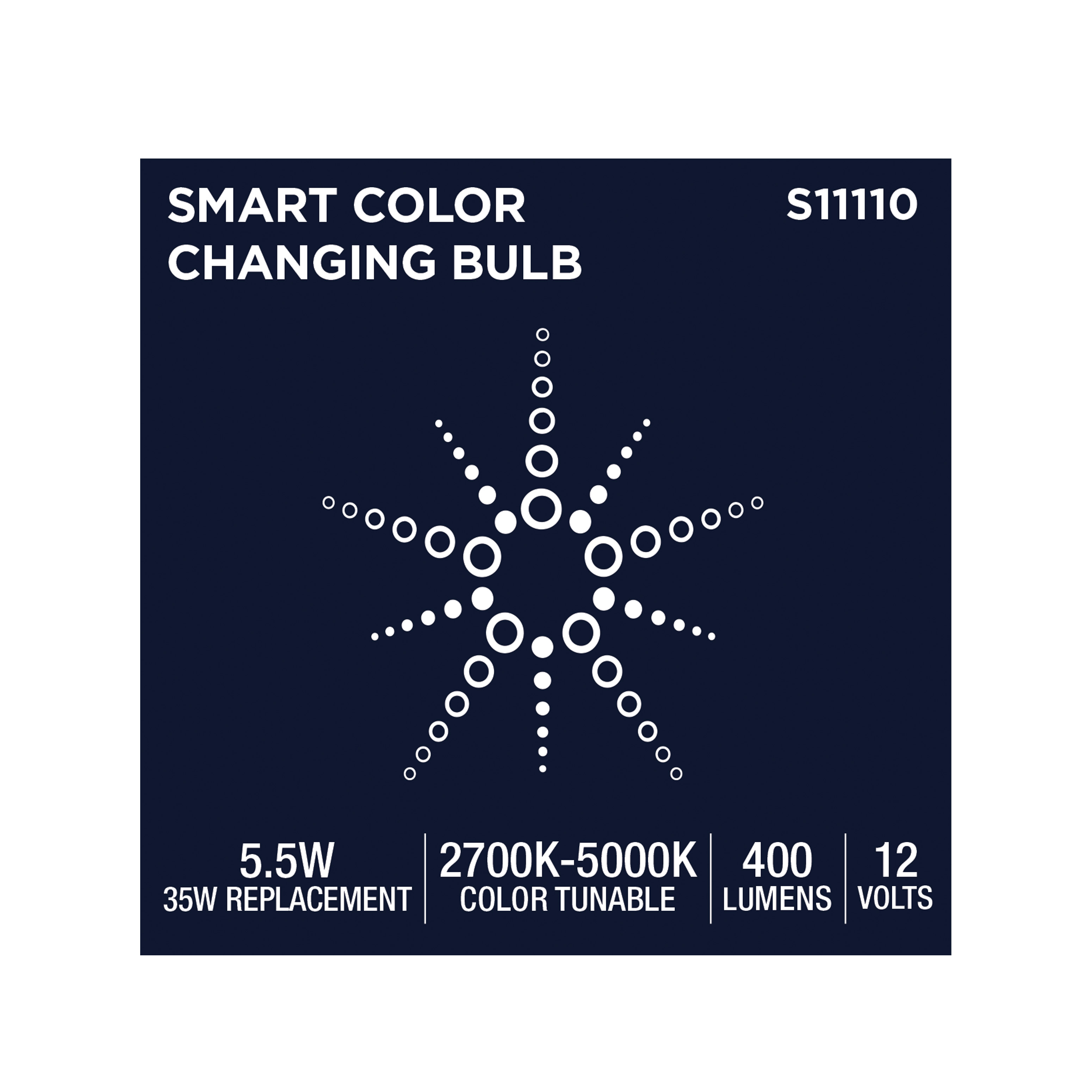 MR16/5.5W/LED/RGBTW/GU5.3/SF - S11110