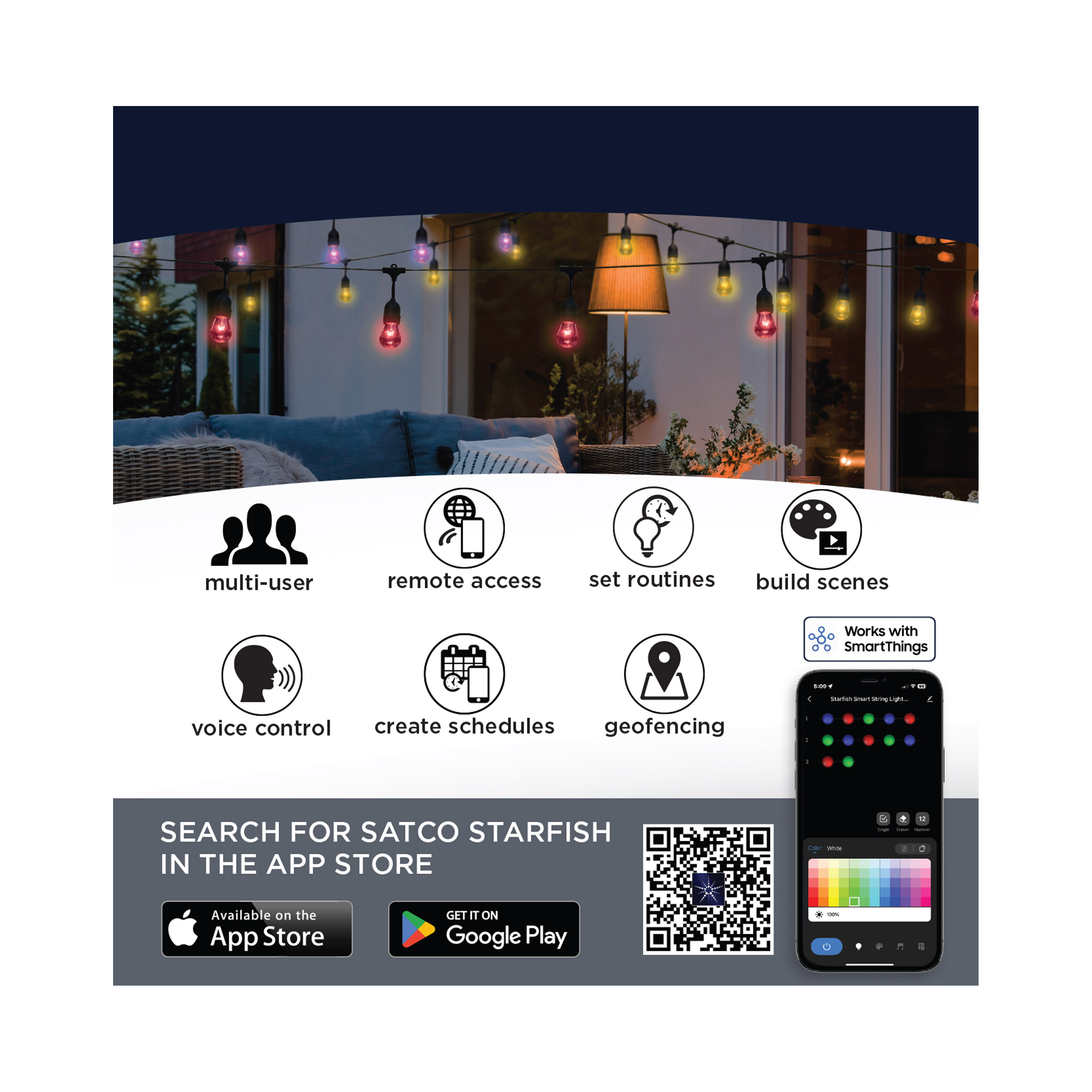 48FT/LED/SL/S14/SF/RGBTW/120V - S11191