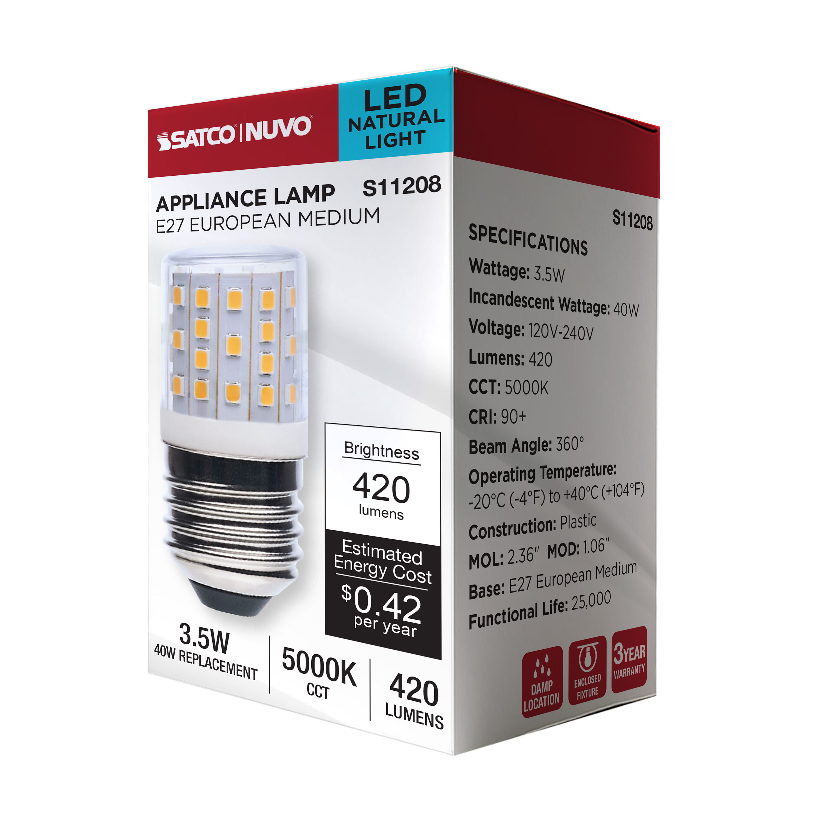 3.5WT14L/950/E27/P/ND/1PK - S11208