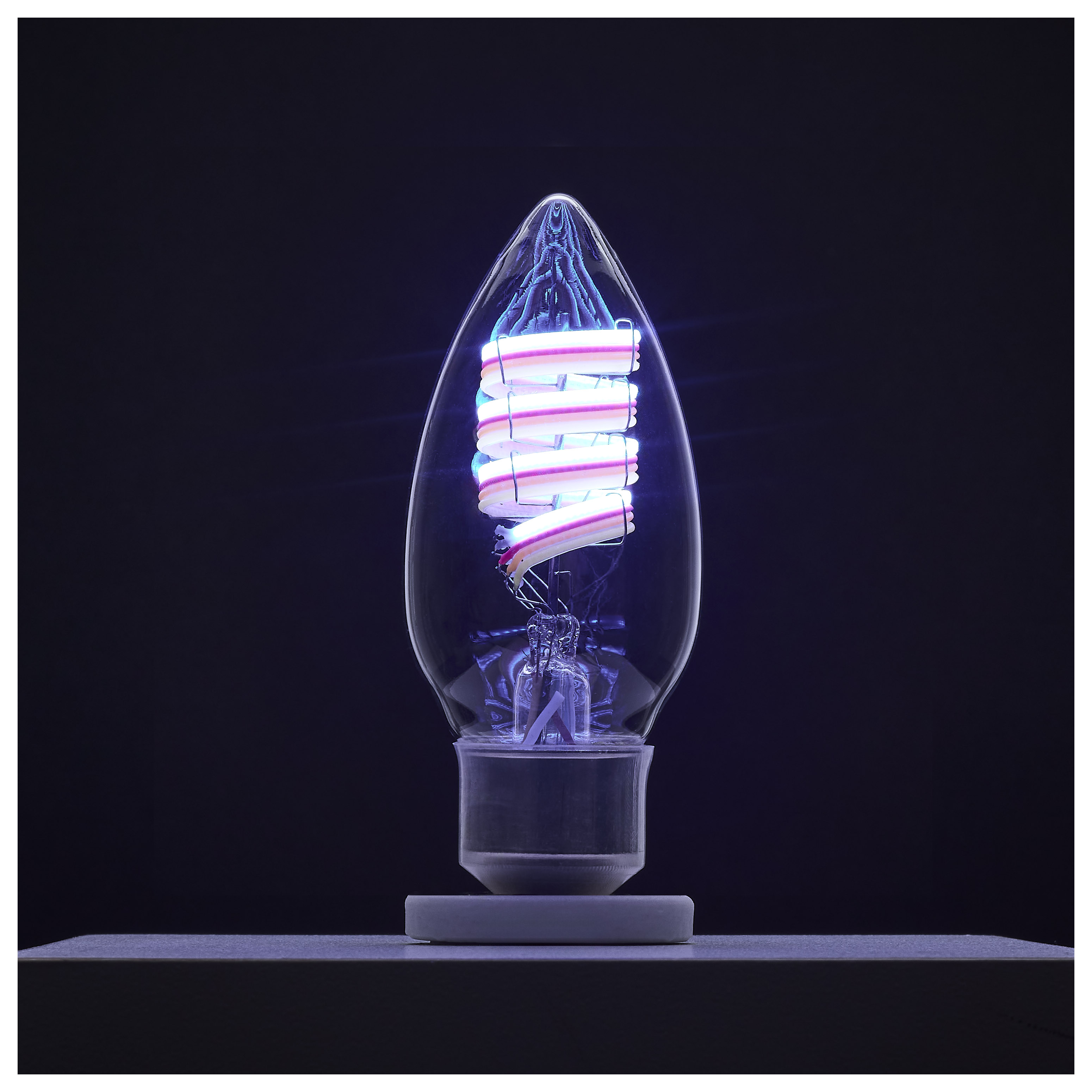 B11/4W/LED/RGBTW/CL/E12 - S11242