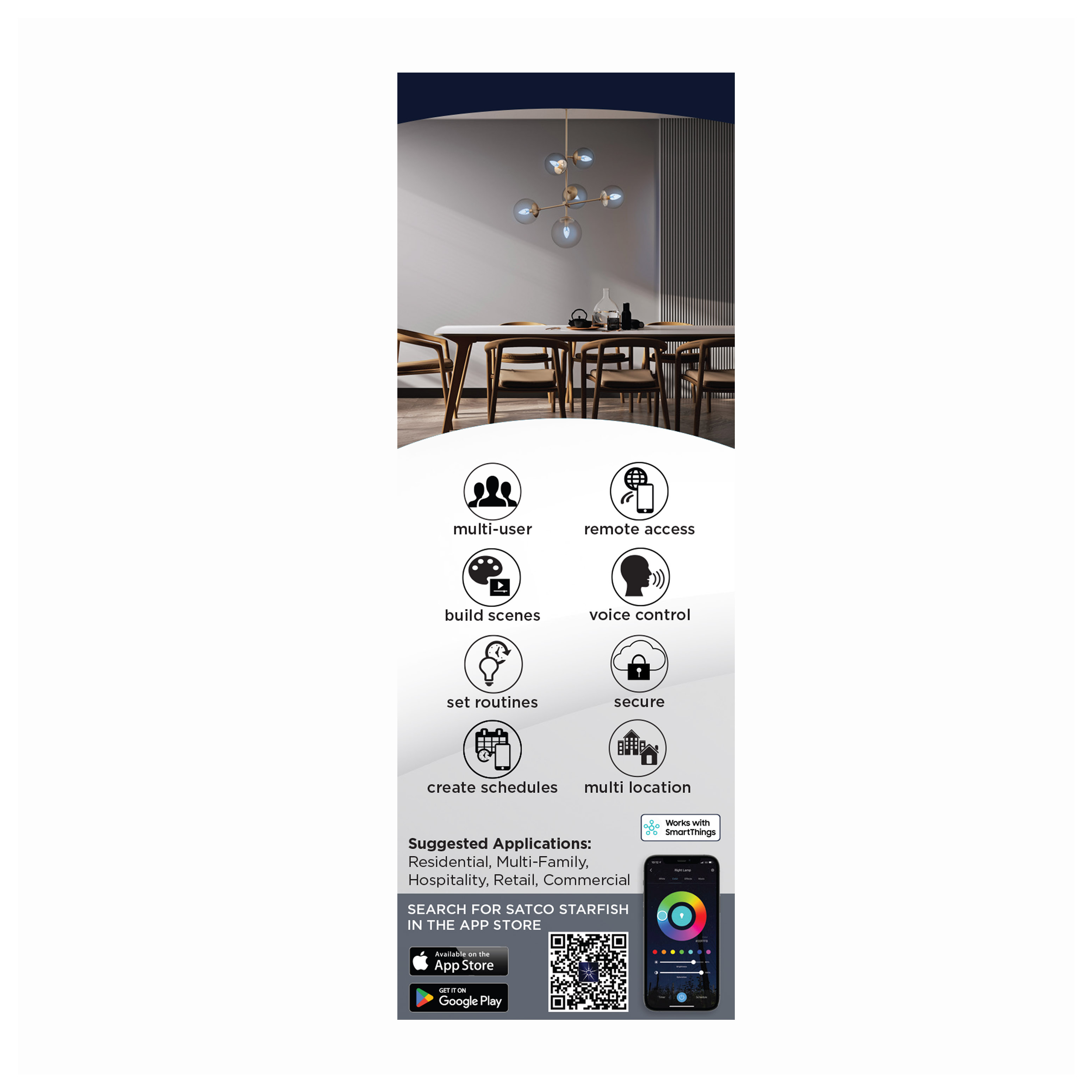 B11/4W/LED/RGBTW/CL/E12 - S11242