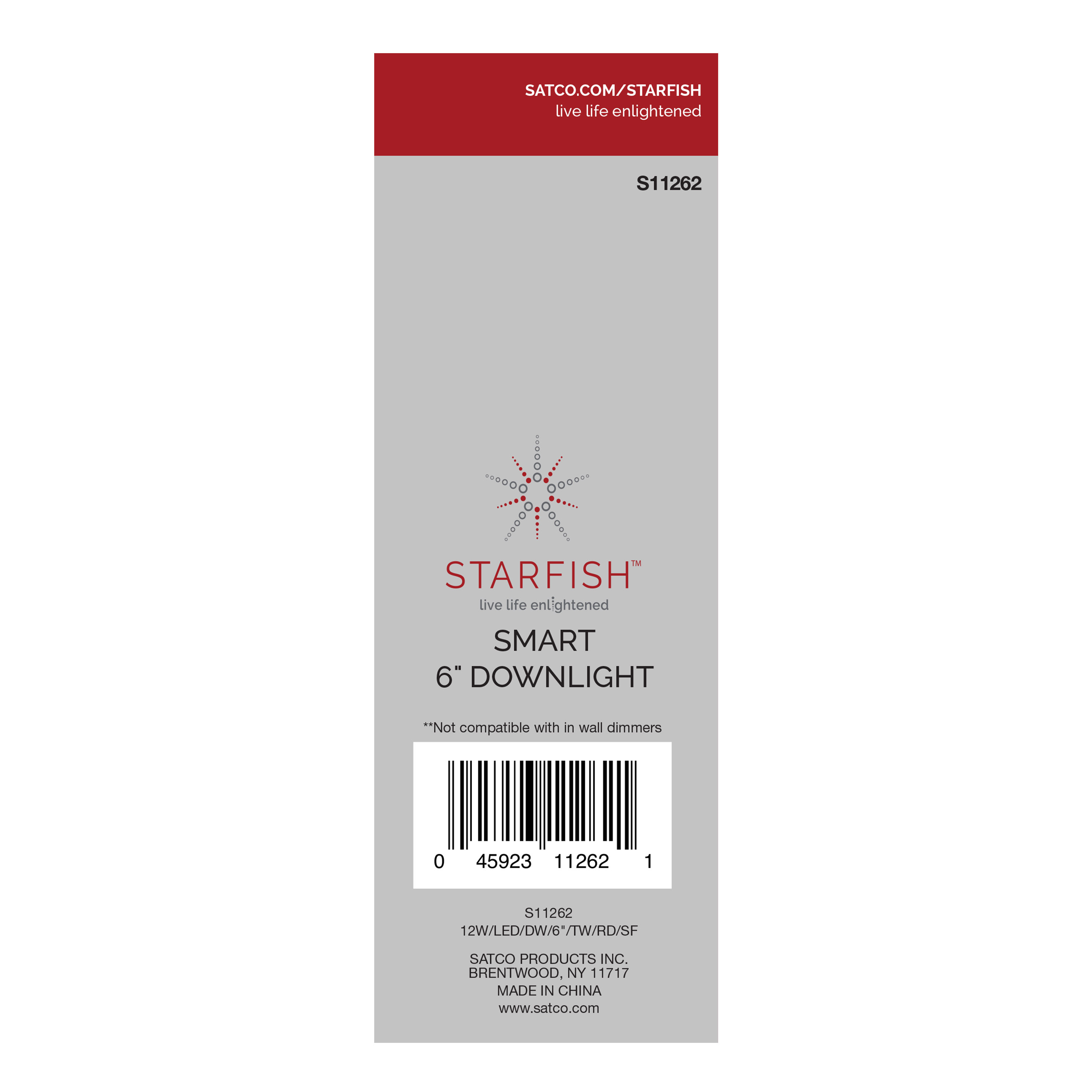 12WLED/DW/6/TW/RD/SF - S11262