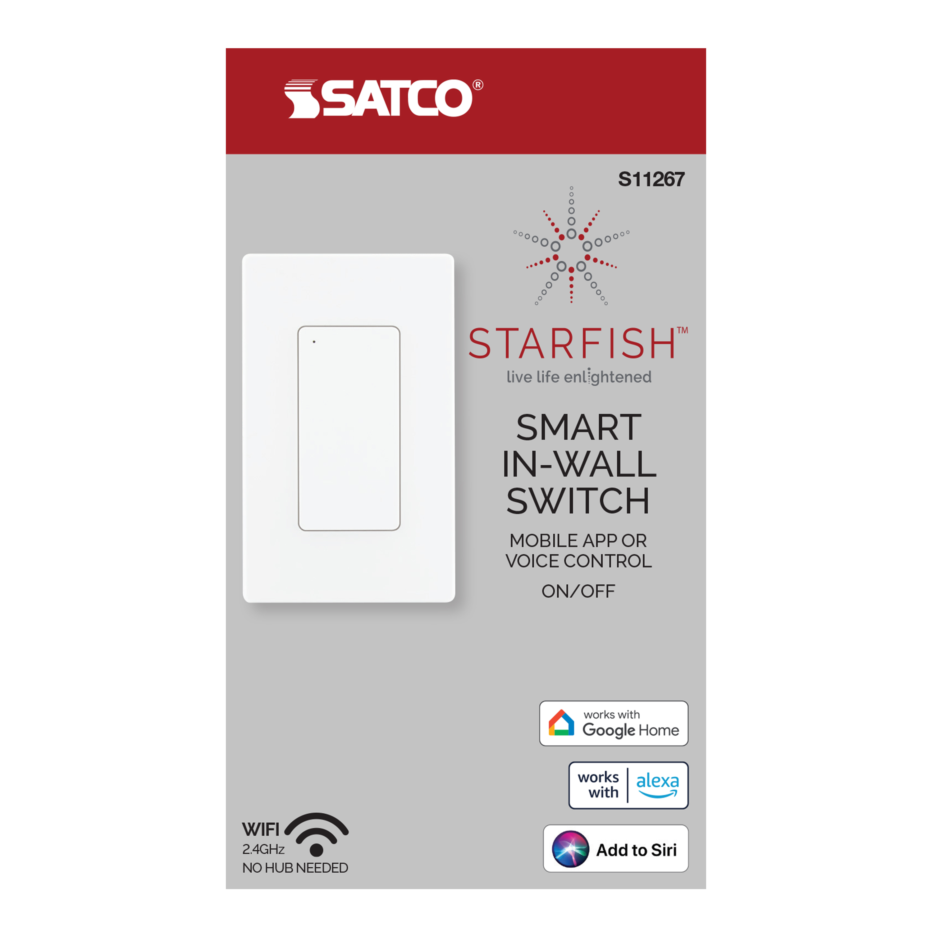 SF/ON-OFF/WALL/WHITE - S11267