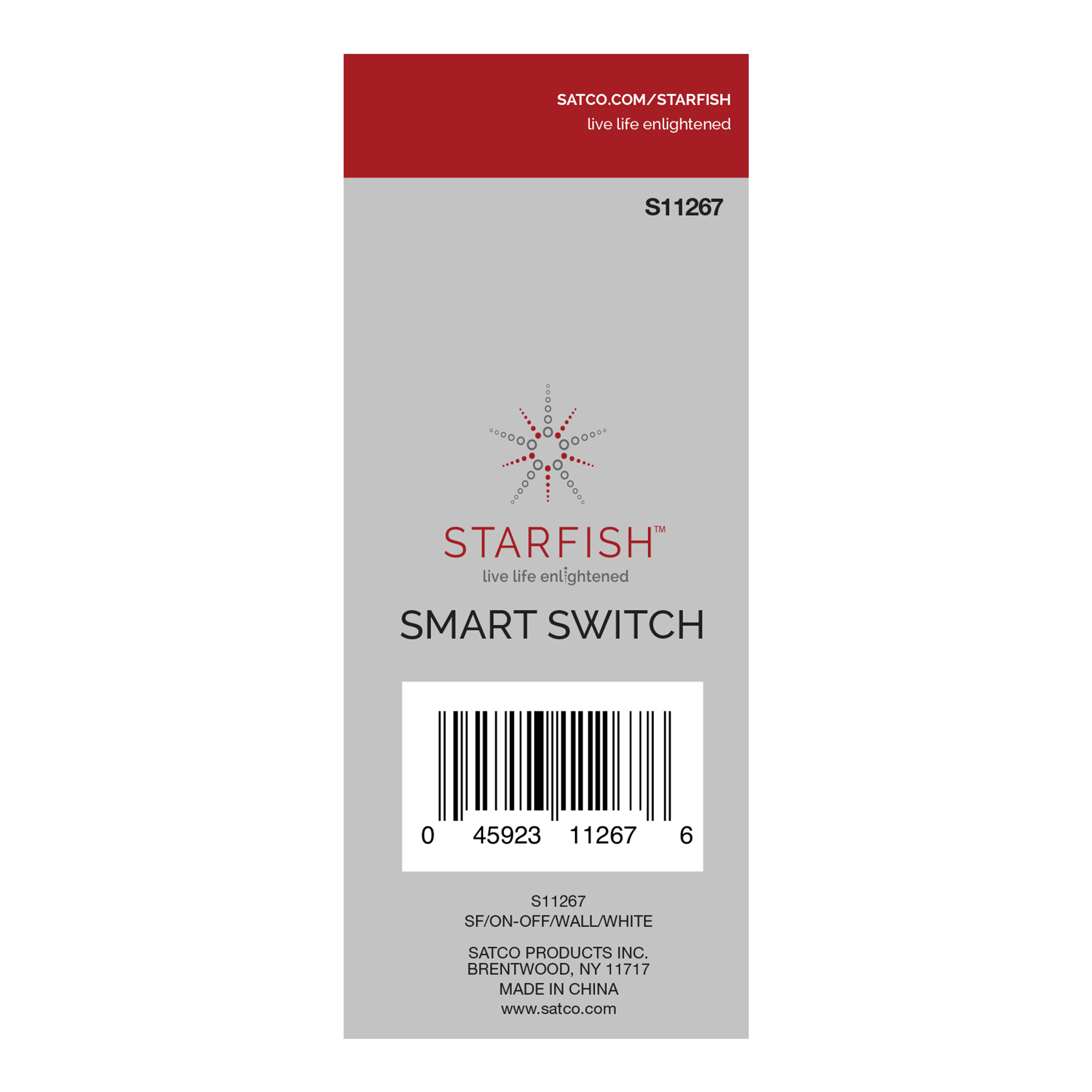 SF/ON-OFF/WALL/WHITE - S11267