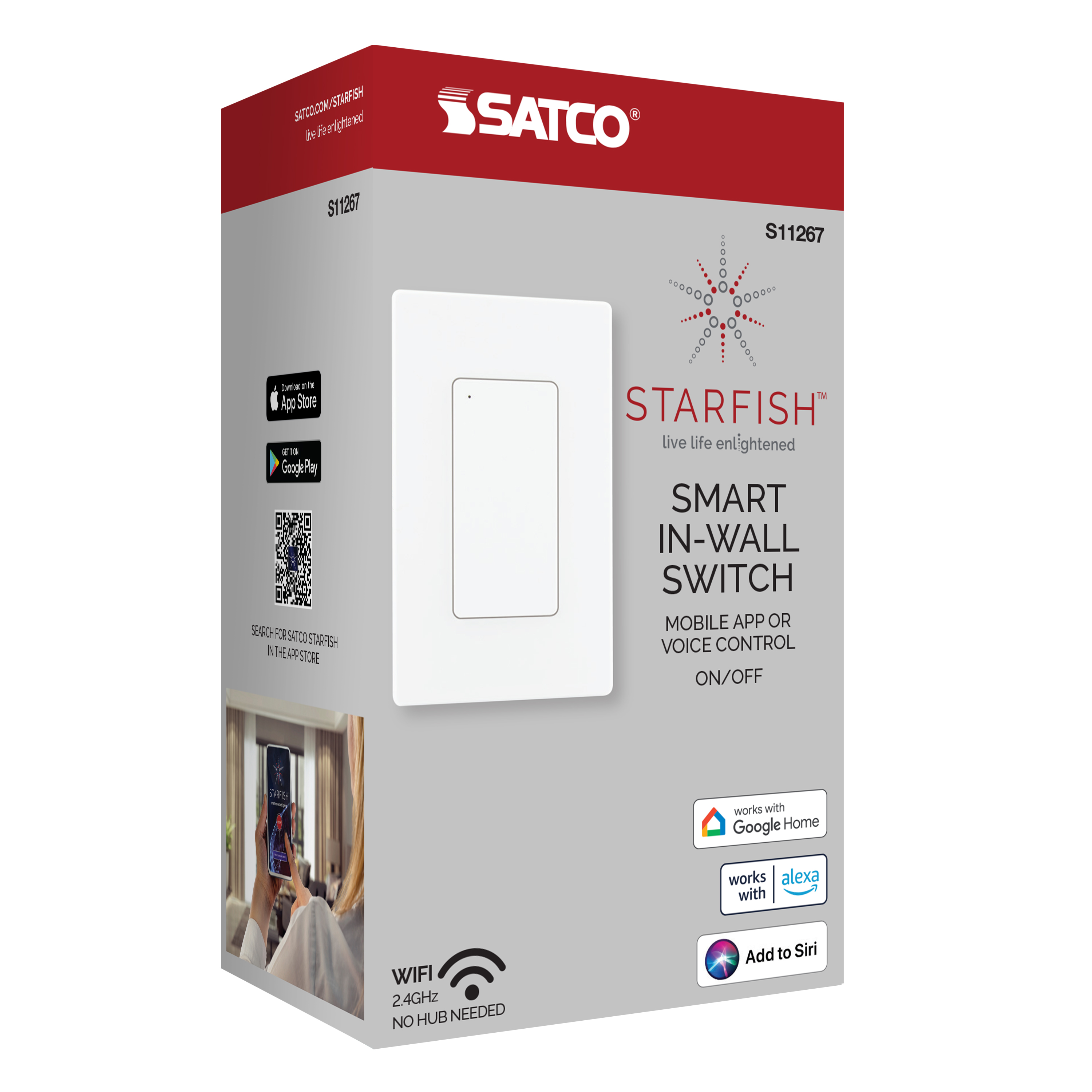 SF/ON-OFF/WALL/WHITE - S11267