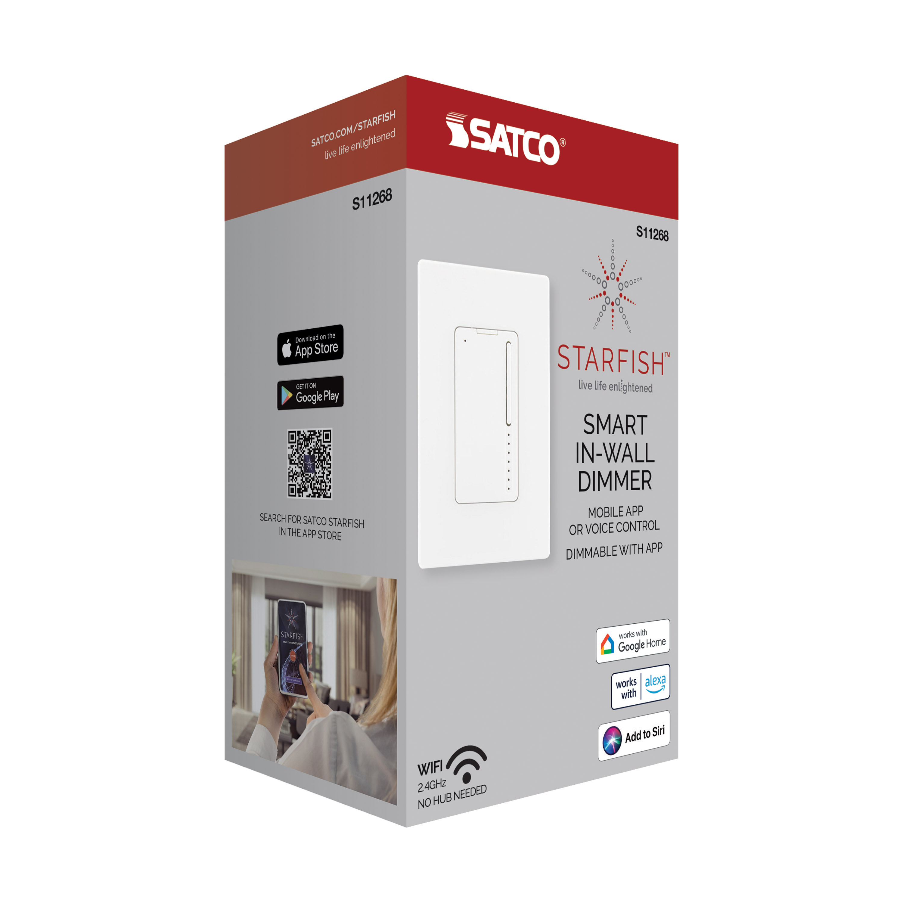 SF/DIM/WALL/WHITE - S11268