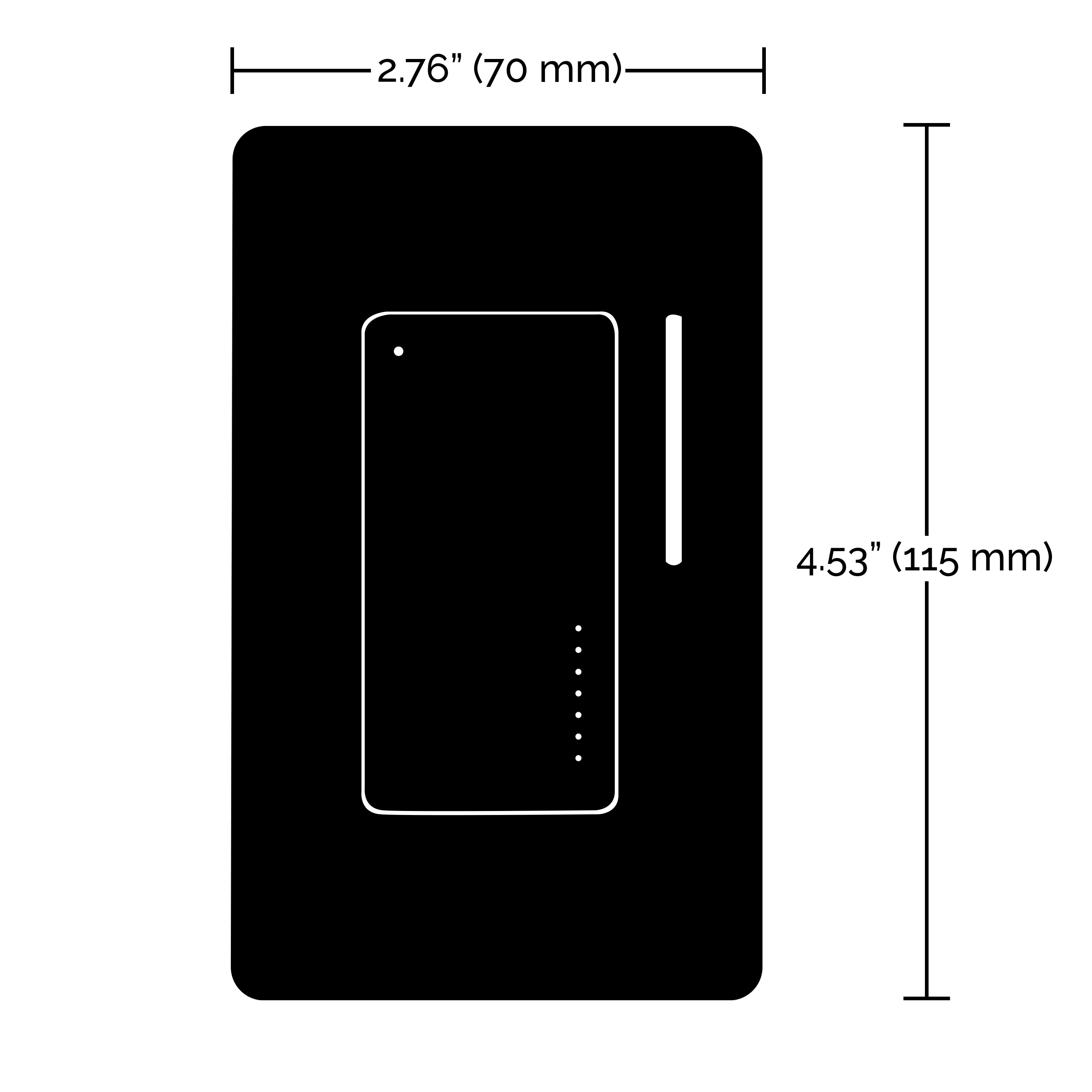 SF/DIM/WALL/WHITE - S11268