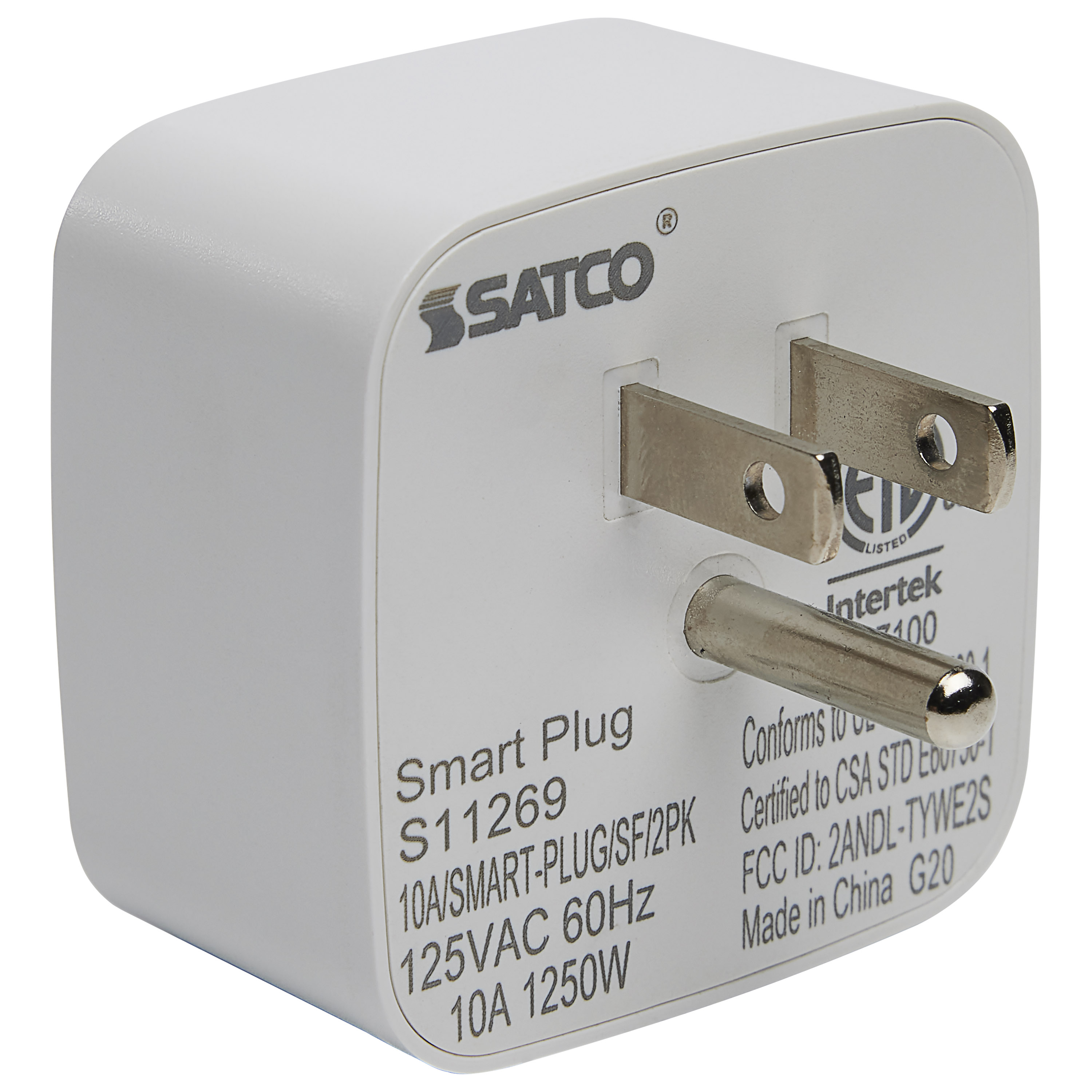 10A/SMART-PLUG/SF/2PK (MINI SQ - S11269