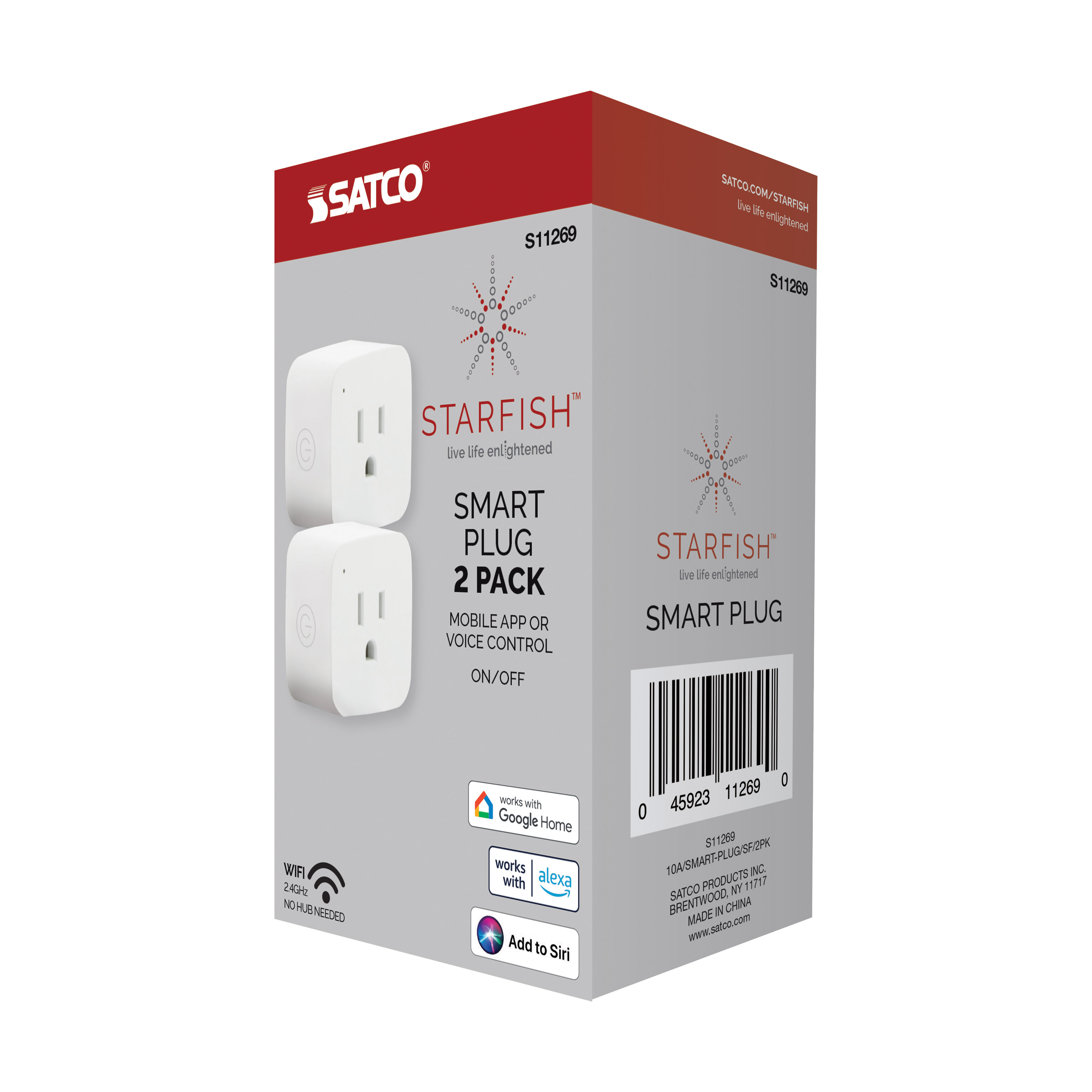 10A/SMART-PLUG/SF/2PK (MINI SQ - S11269
