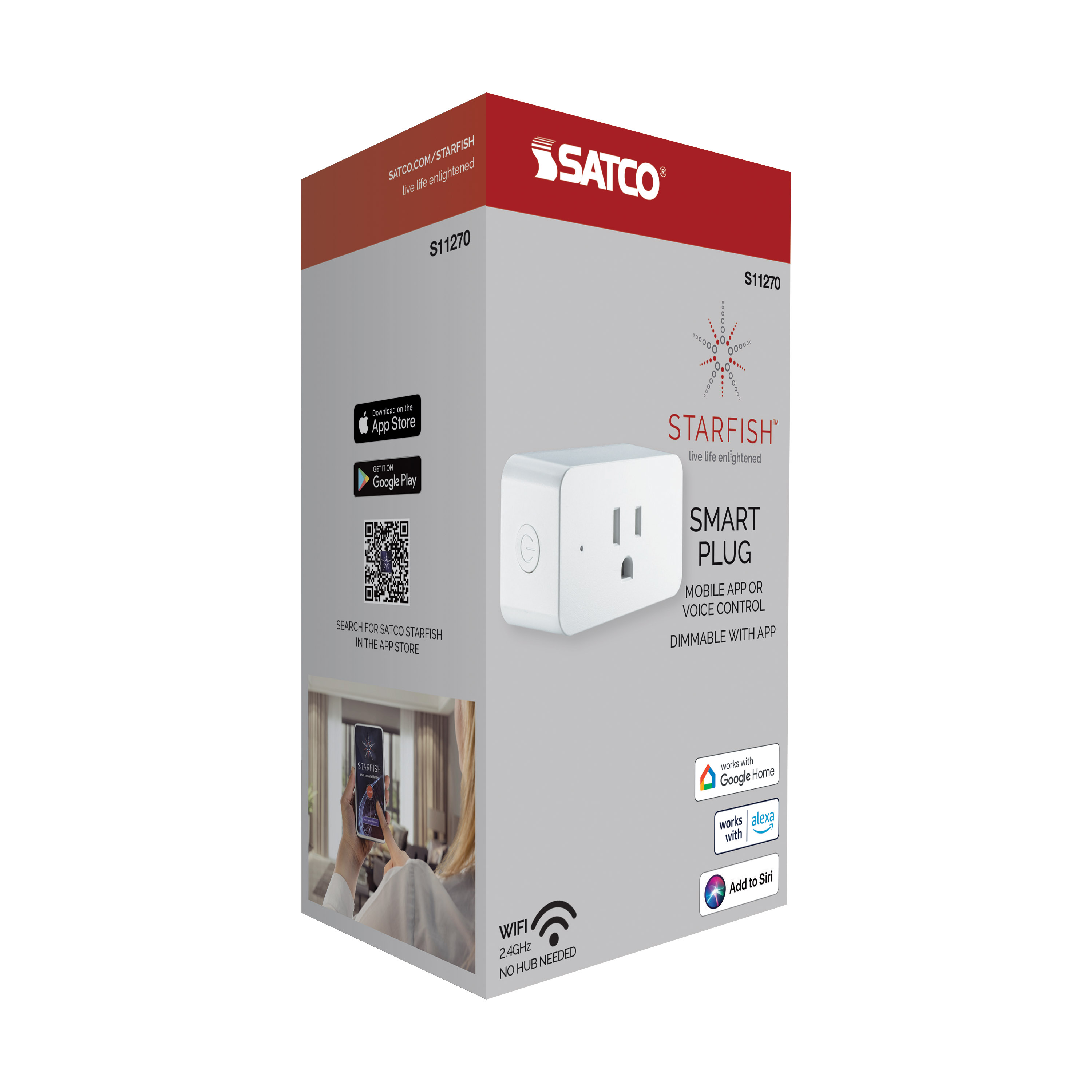 15A/SMART-PLUG/SF/DIM (RECTANG - S11270