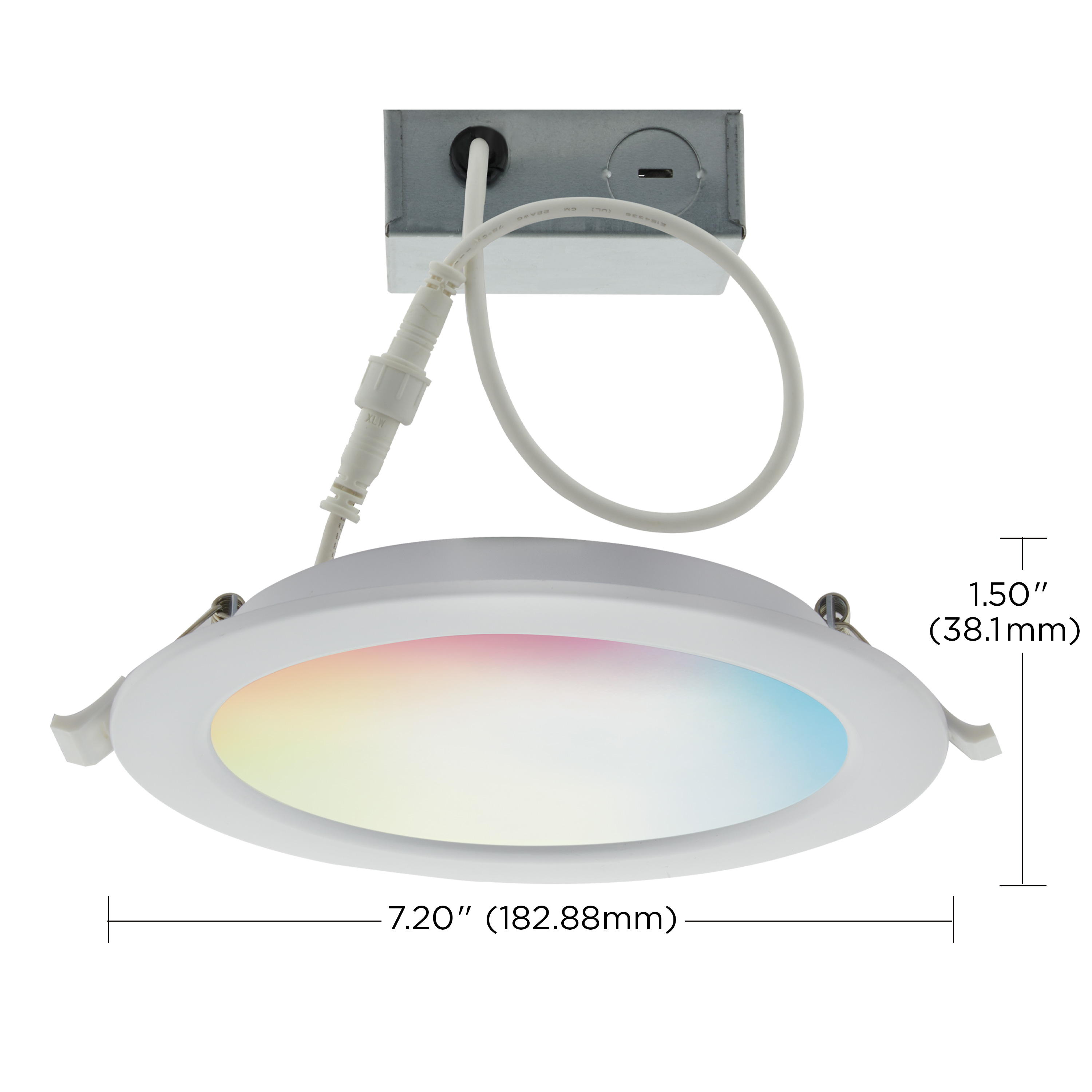 12WLED/DW/6"/RGB/TW/RD/T24/SF - S11280