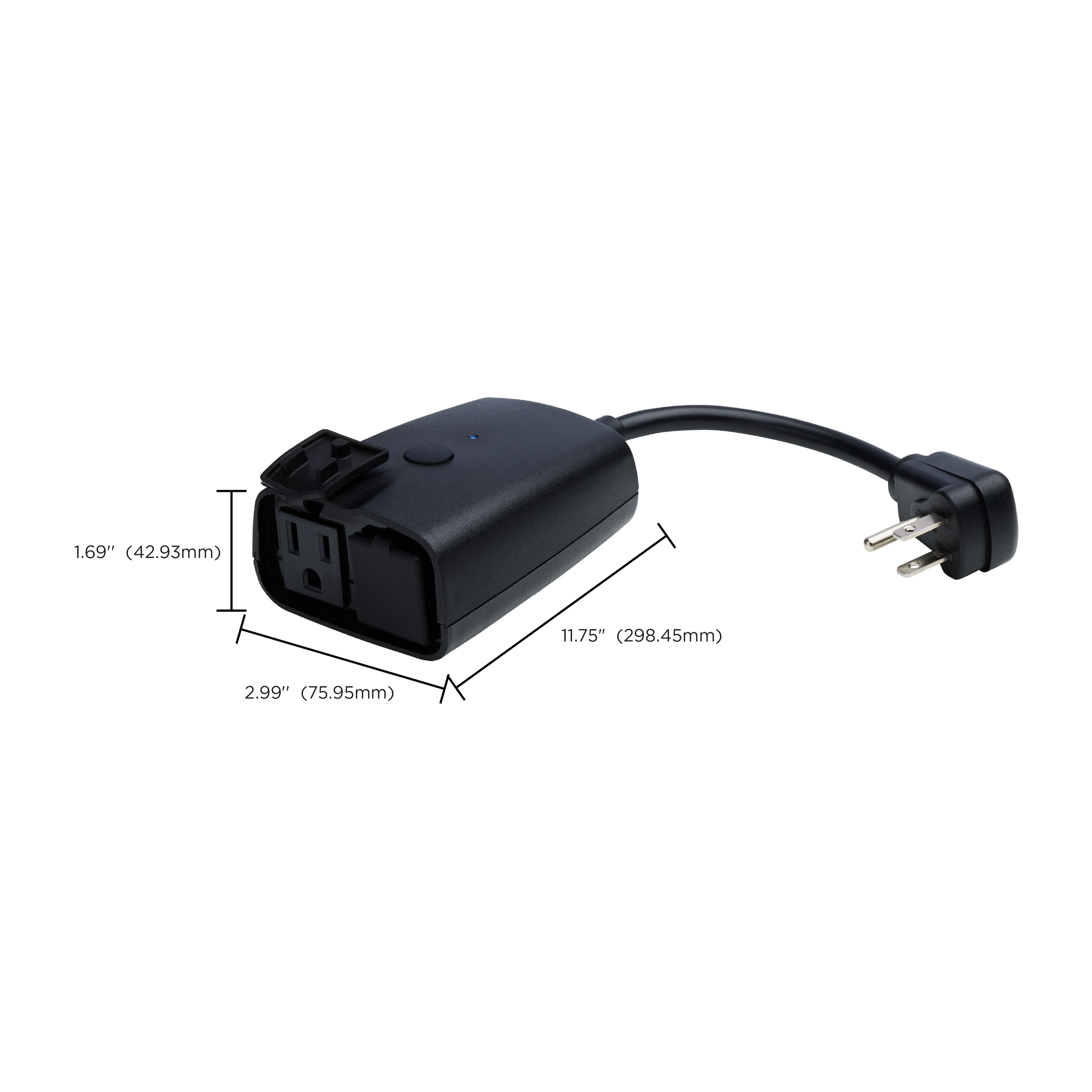 15A SMART OUTDOOR DUAL PLUG - S11281