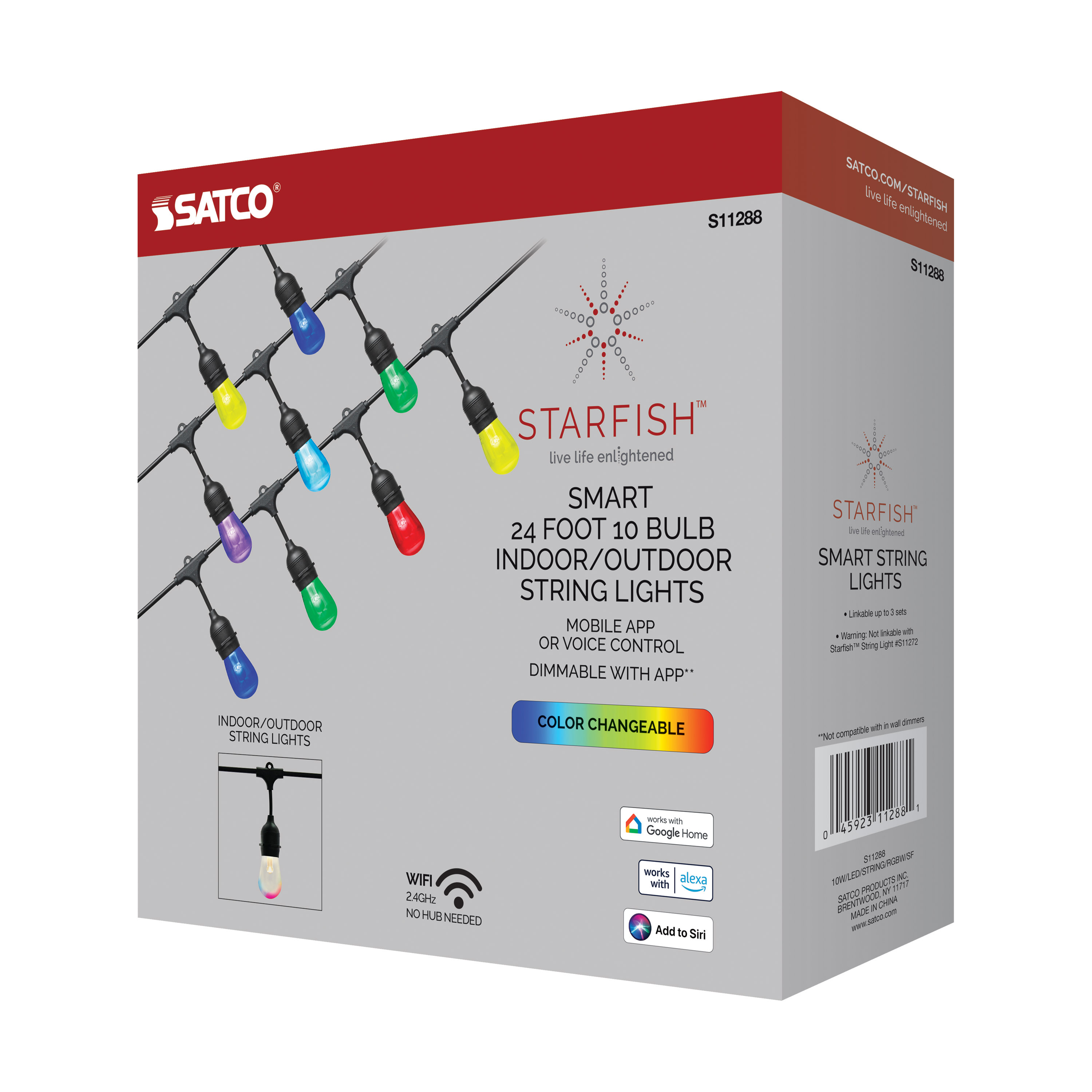 10W/LED/STRING/RGBW/SF - S11288