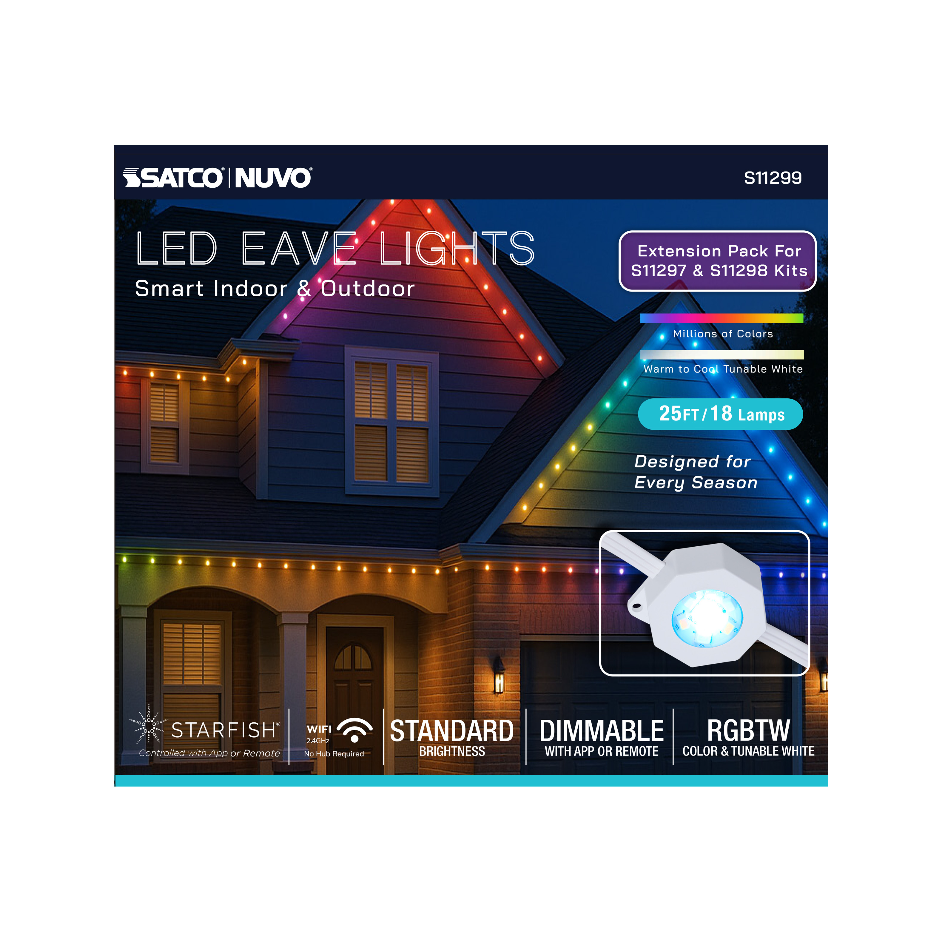 25FT/18LED/PSL/EXT/SF/RGBTWIC - S11299