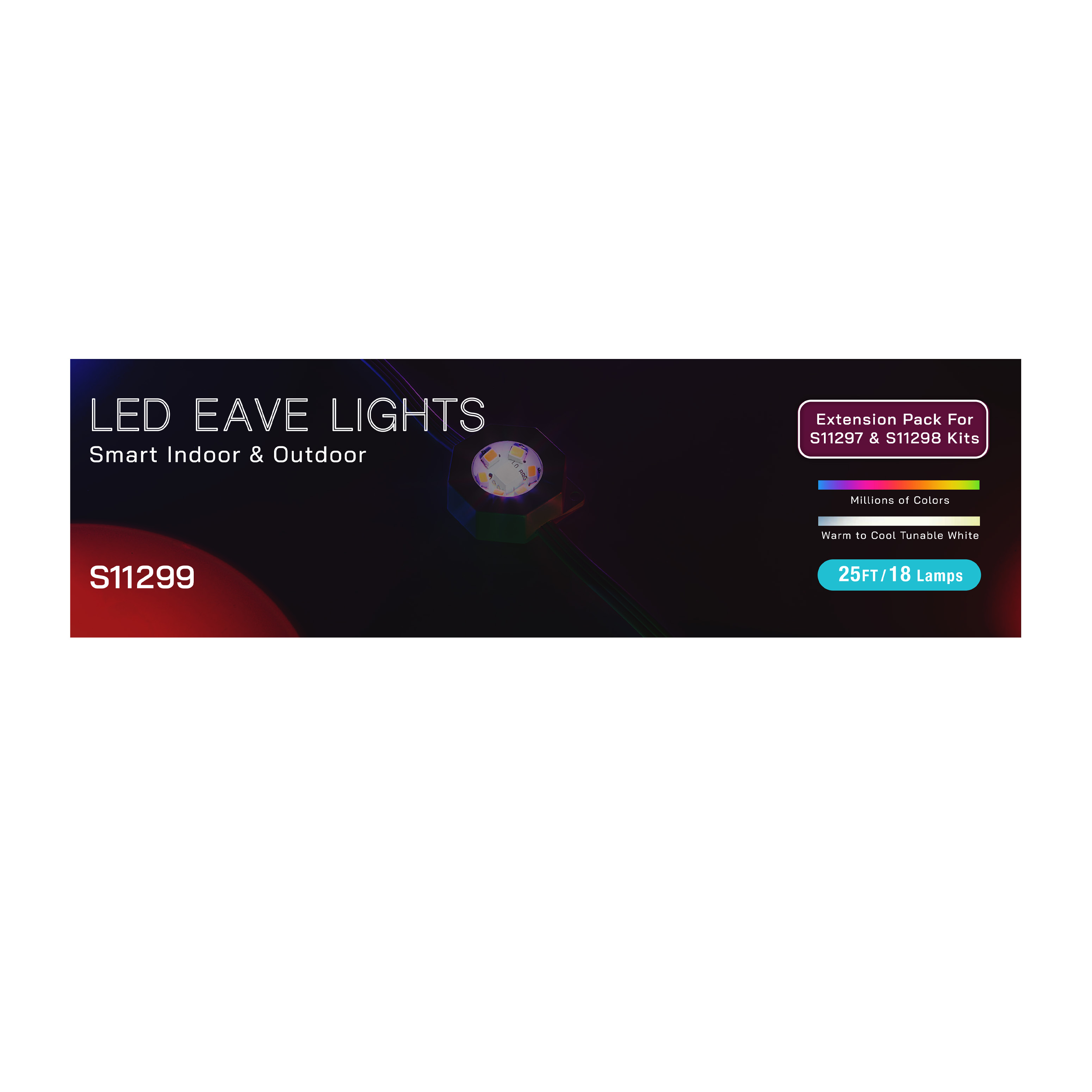 25FT/18LED/PSL/EXT/SF/RGBTWIC - S11299