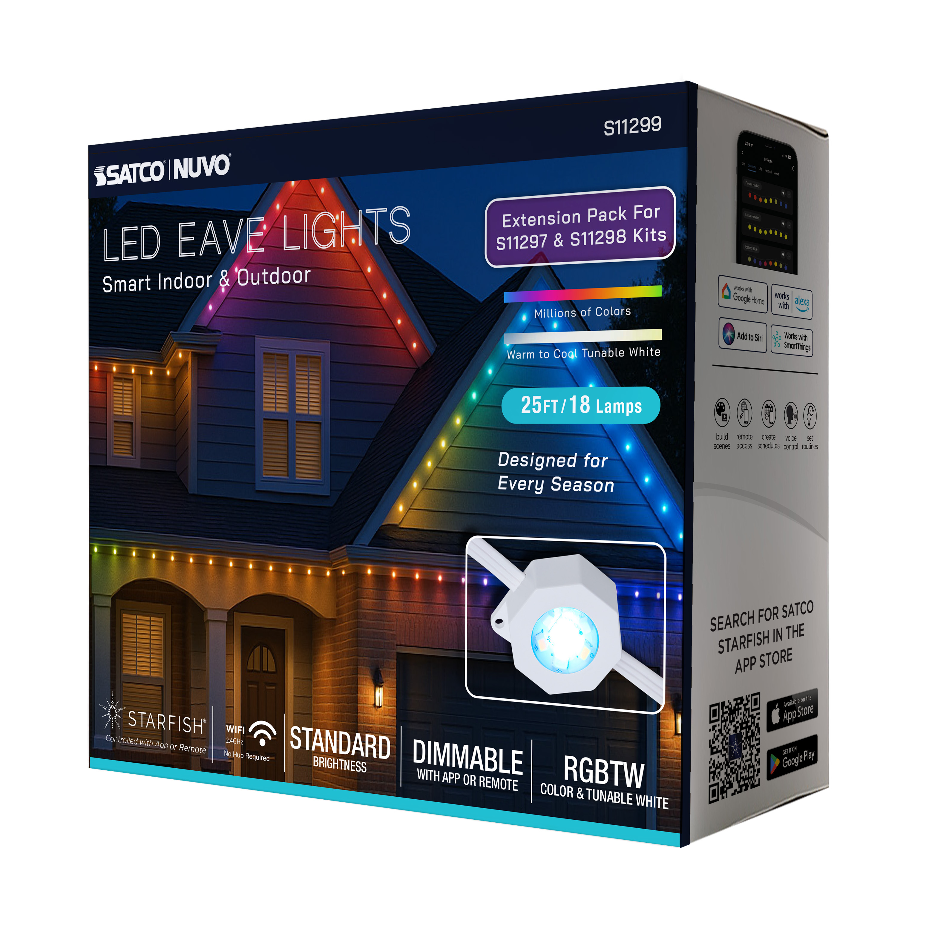 25FT/18LED/PSL/EXT/SF/RGBTWIC - S11299