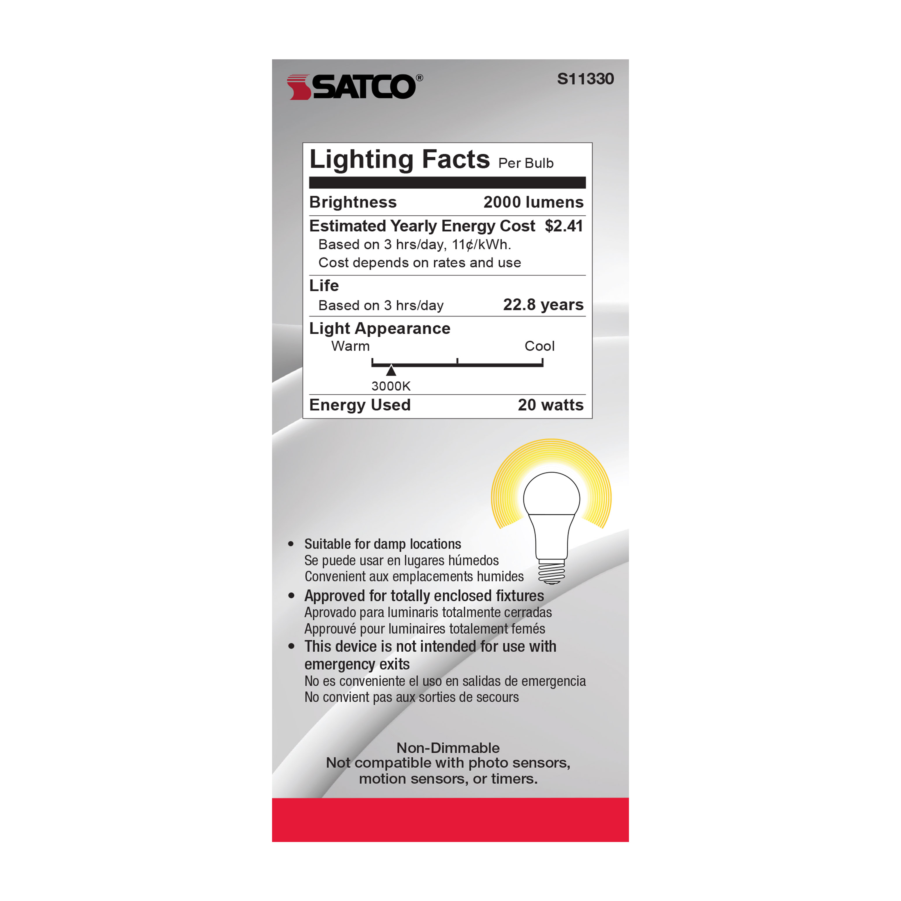 20A21/LED/930/120-277V/ND - S11330