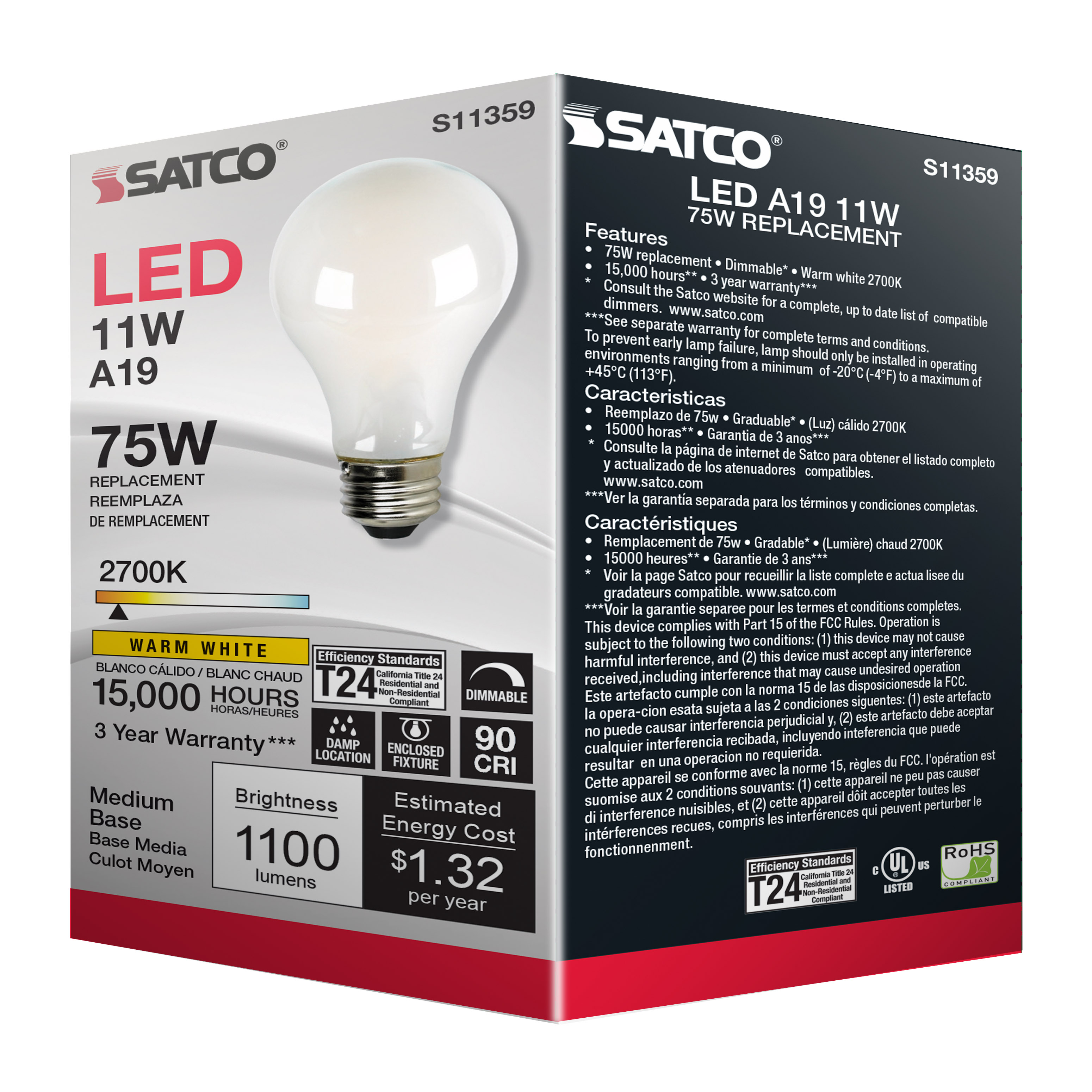 11A19/LED/927/SW/120V - S11359