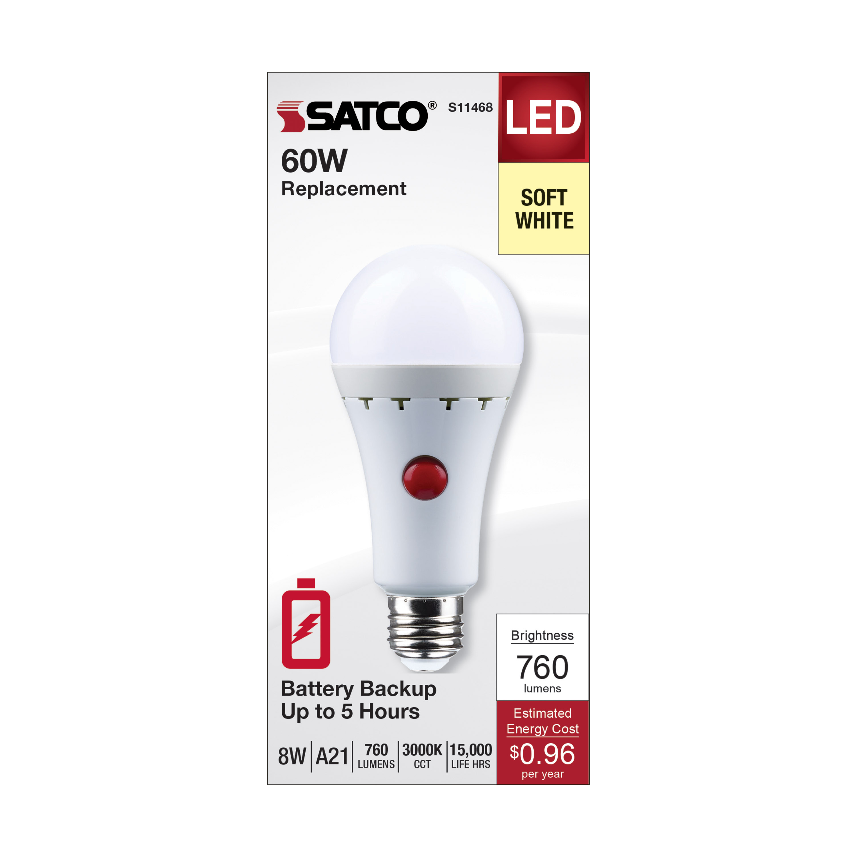 8A21/BATTERY BU/LED/830 - S11468