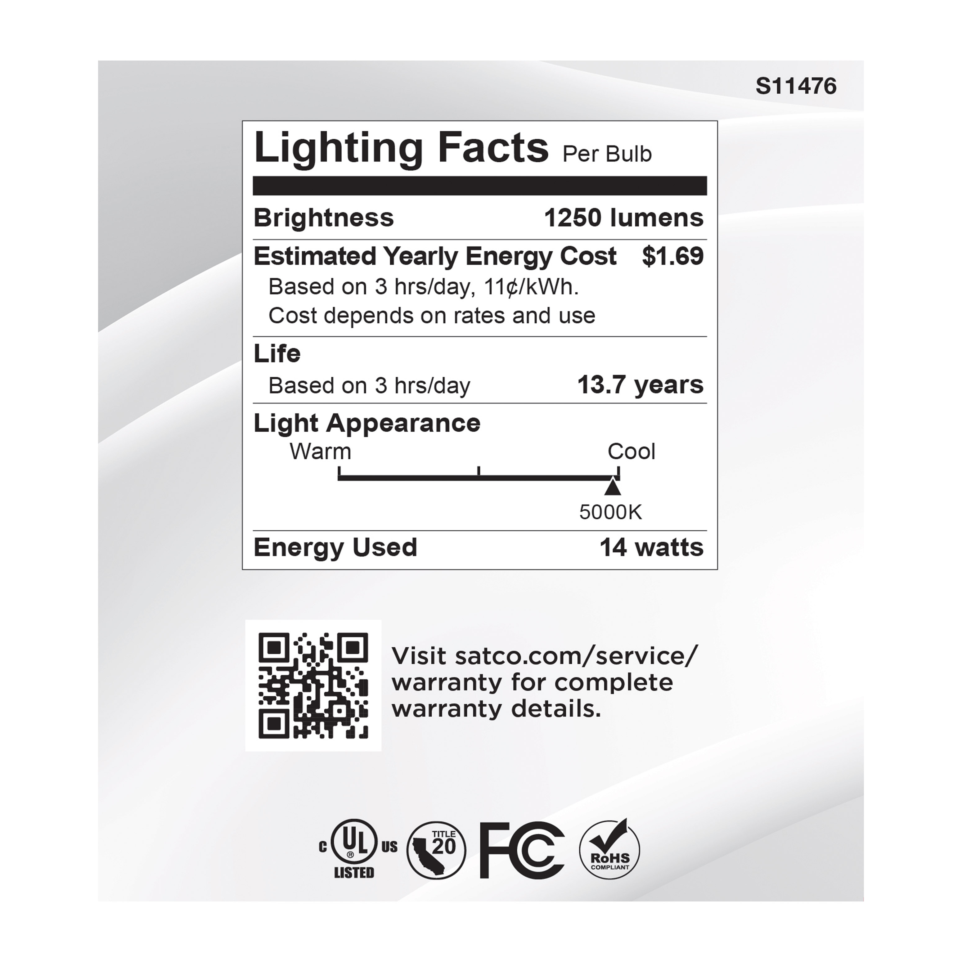 14PAR38/D2D/LED/950/120V - S11476