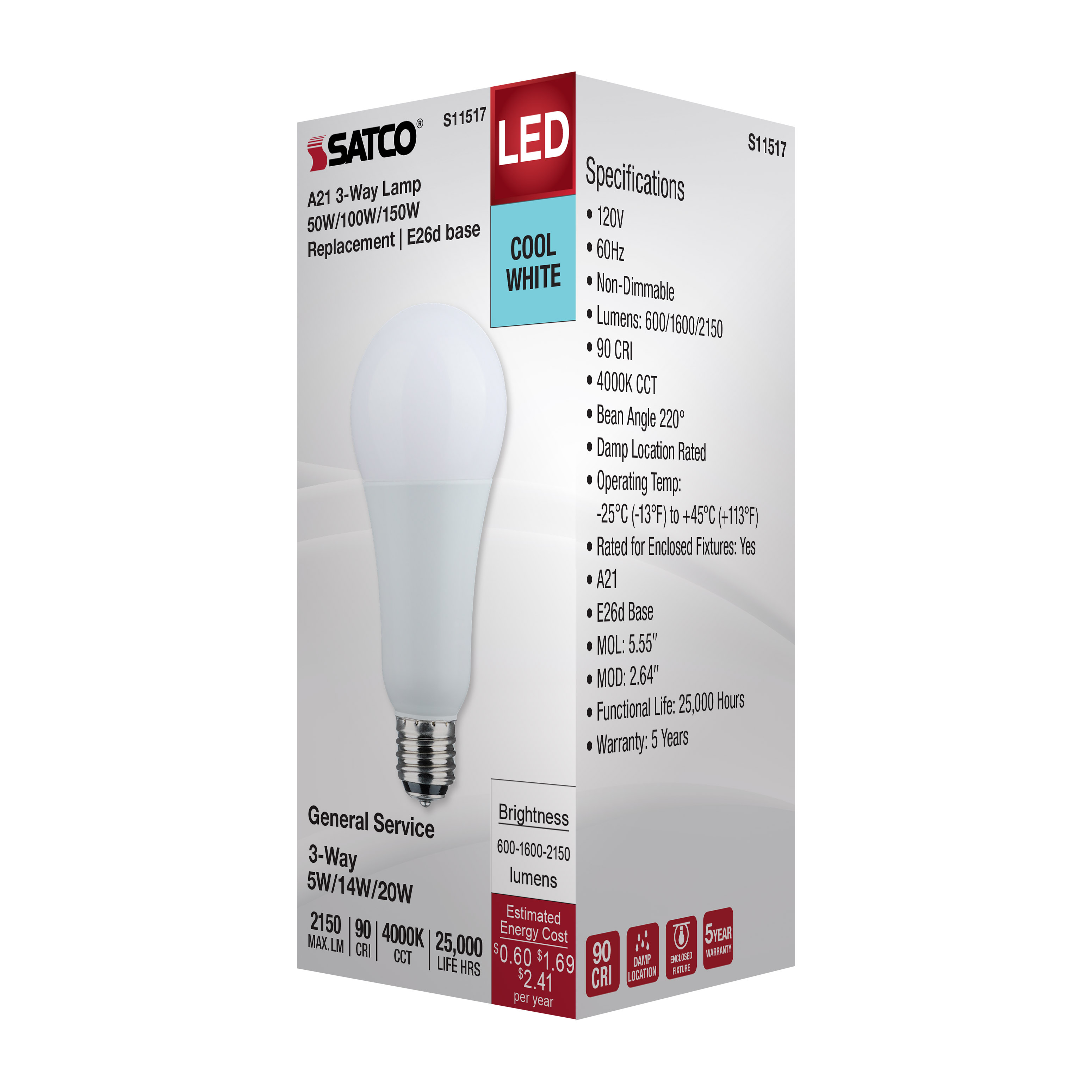5/14/20A21/3-WAY/LED/940 - S11517