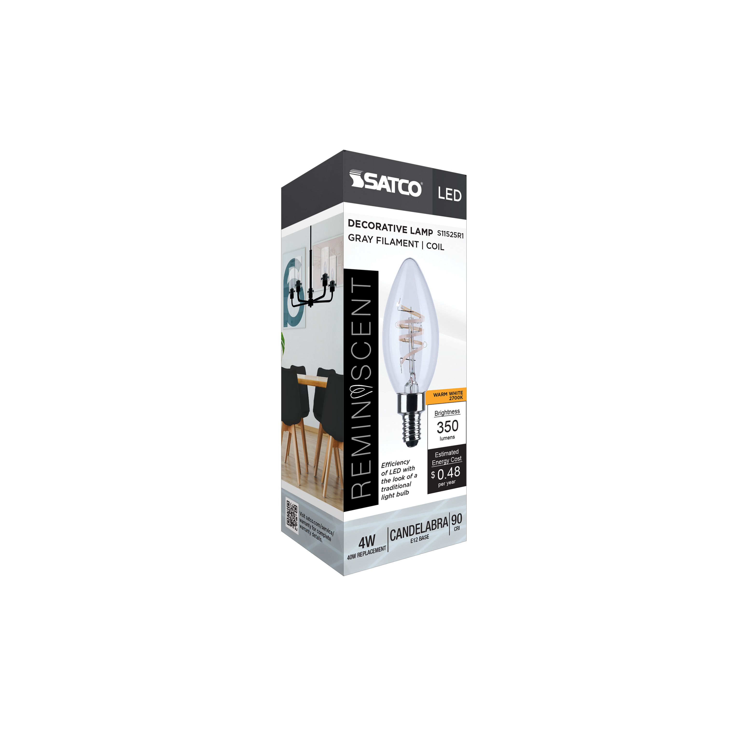 4B11/CL/LED-GF/COIL/927/E12 - S11525R1