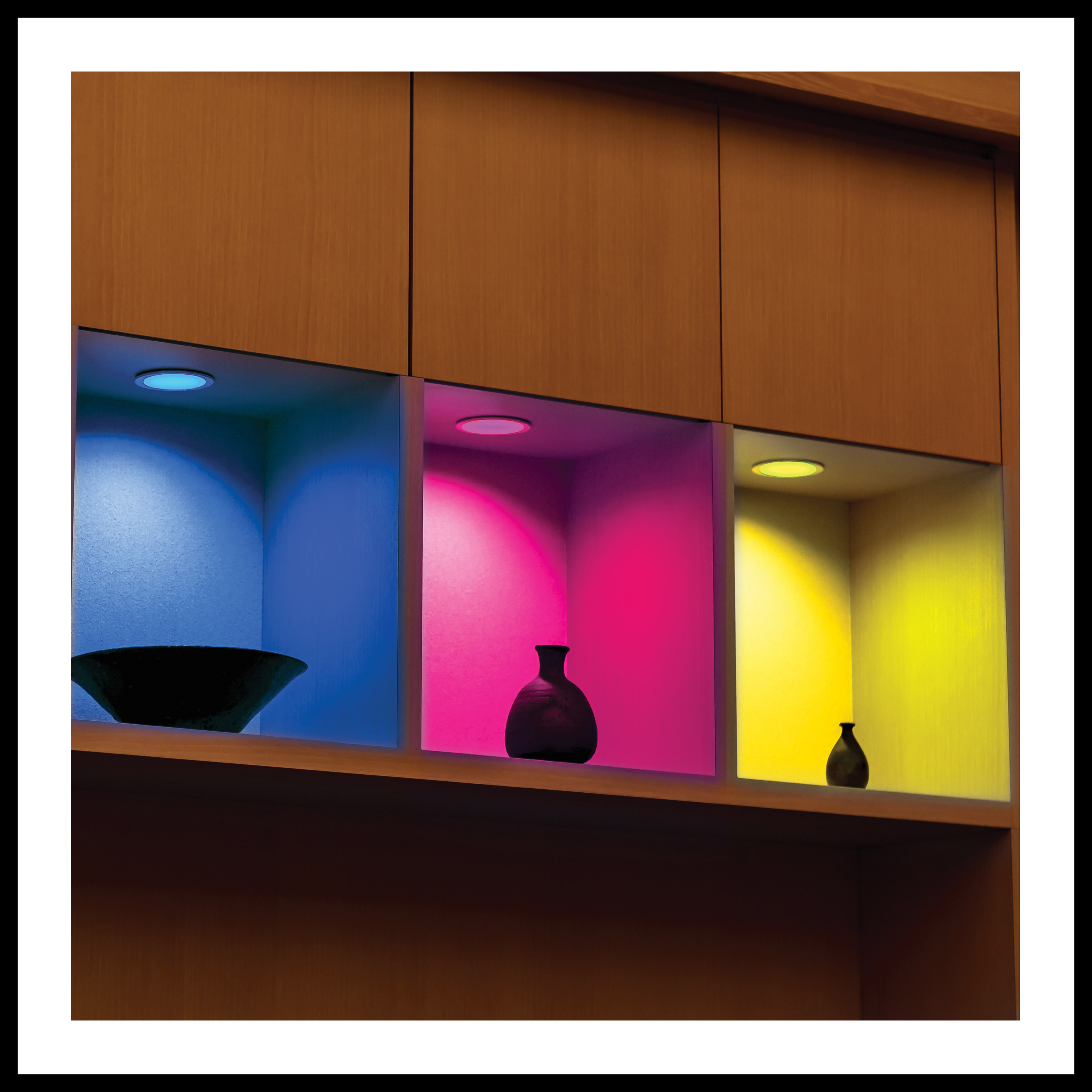 9WLED/DW/4/RGBTW/SQ/WH - S11561